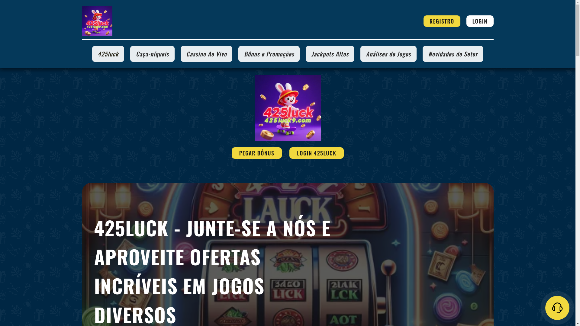 website screenshot of https://425luck9.com/