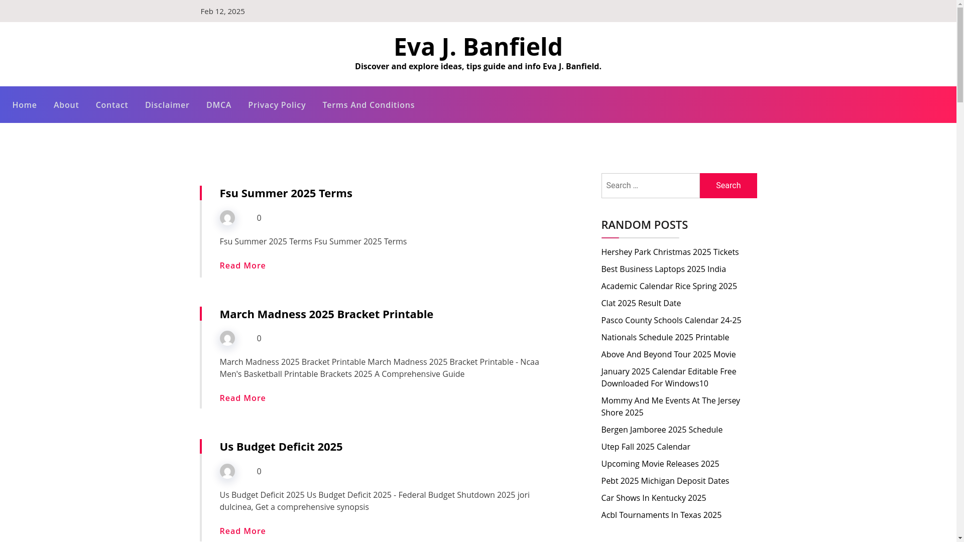 website screenshot of https://evajbanfield.pages.dev/