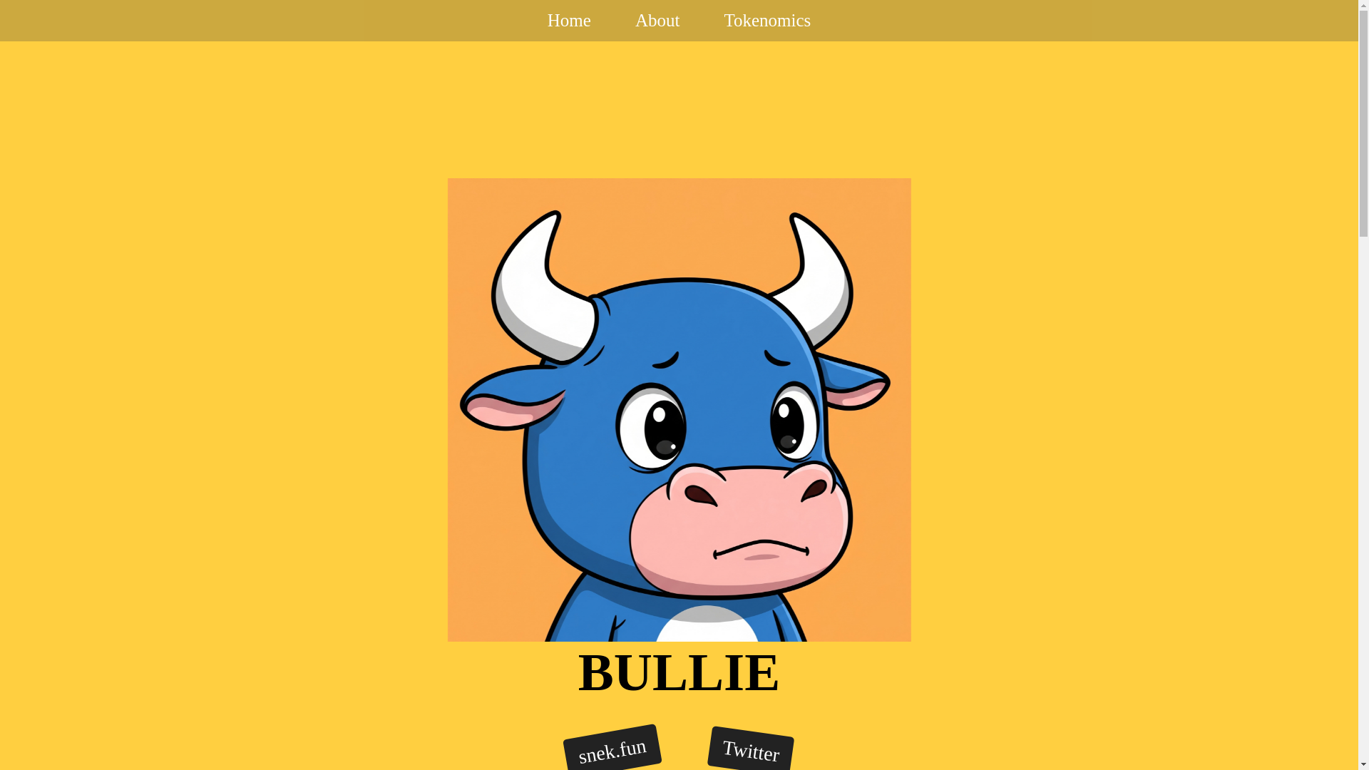 website screenshot of https://bullieonada.xyz/