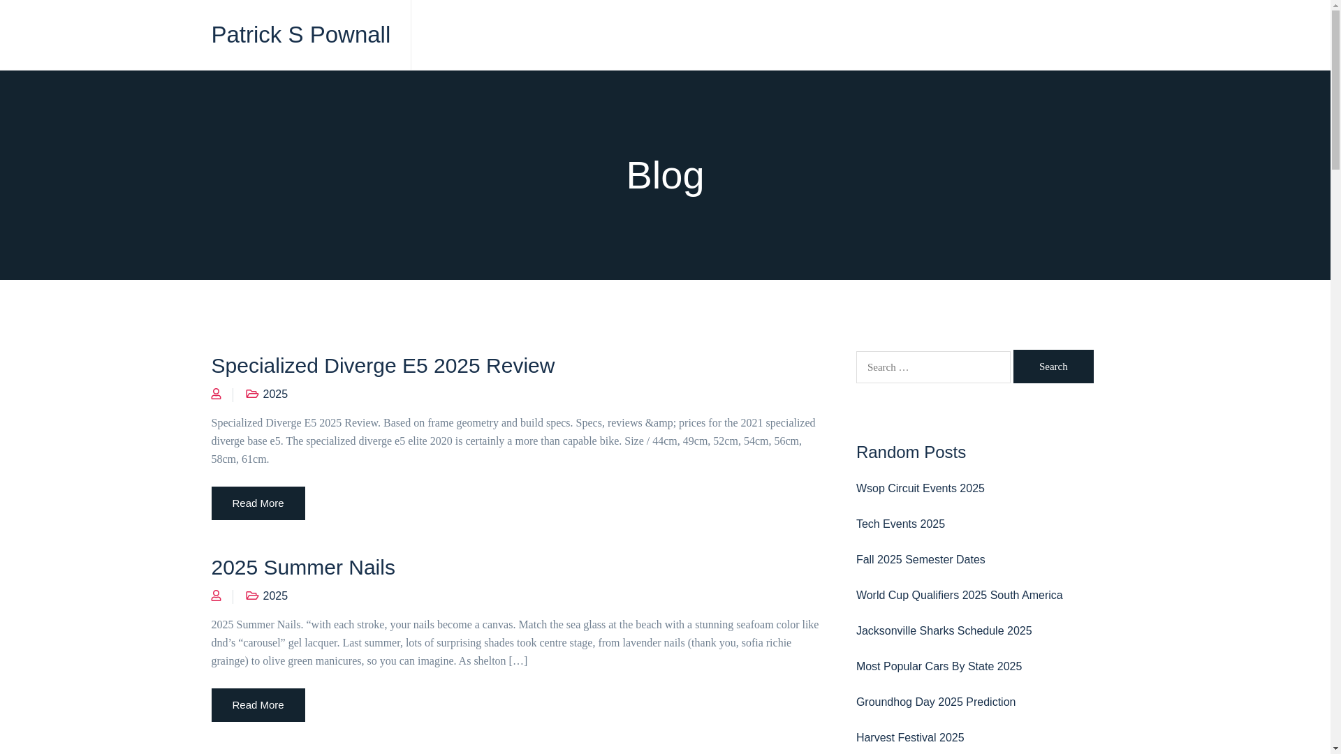 website screenshot of https://patrickspownall.pages.dev/