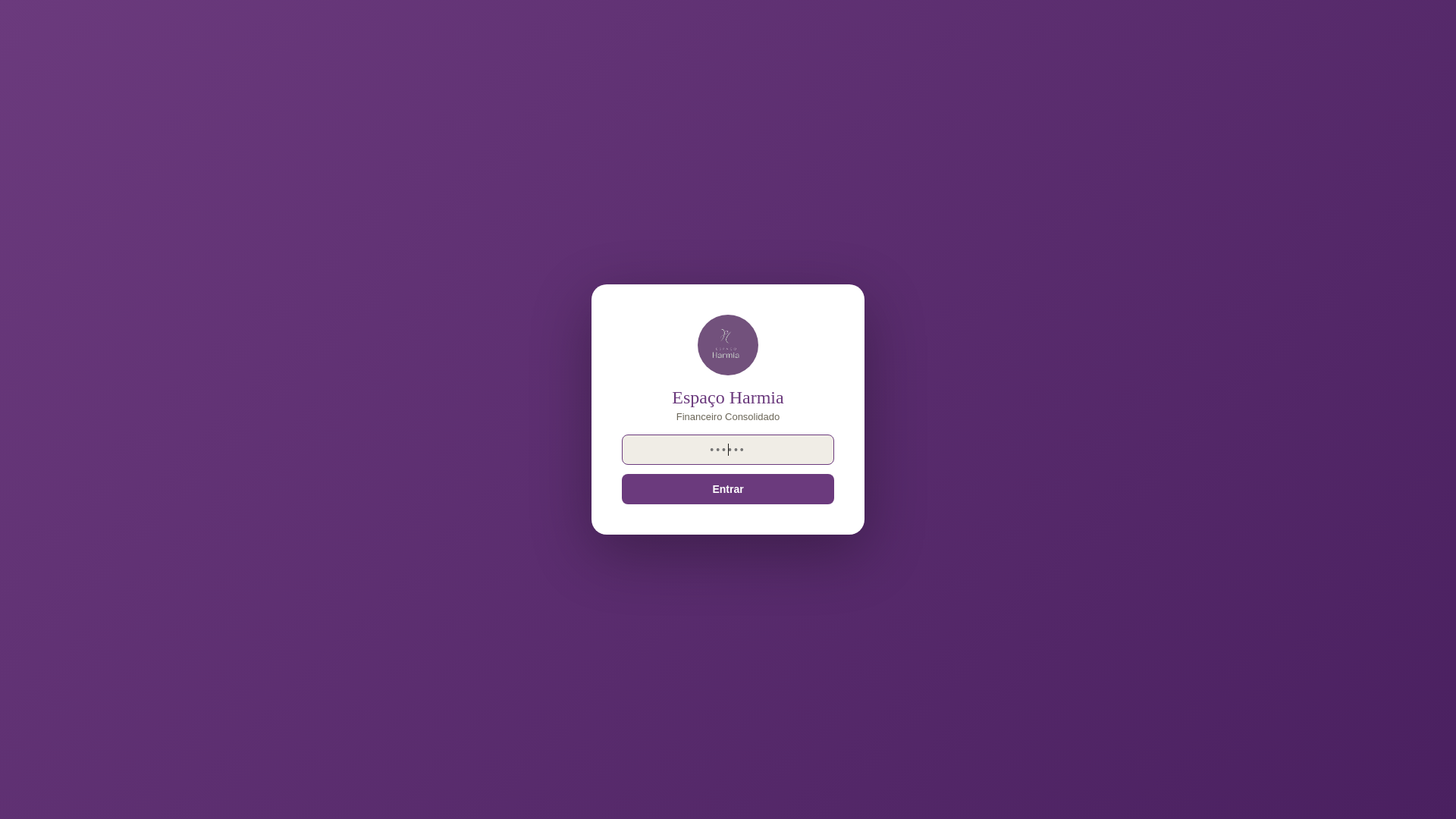website screenshot of https://harmia-financeiro.pages.dev/