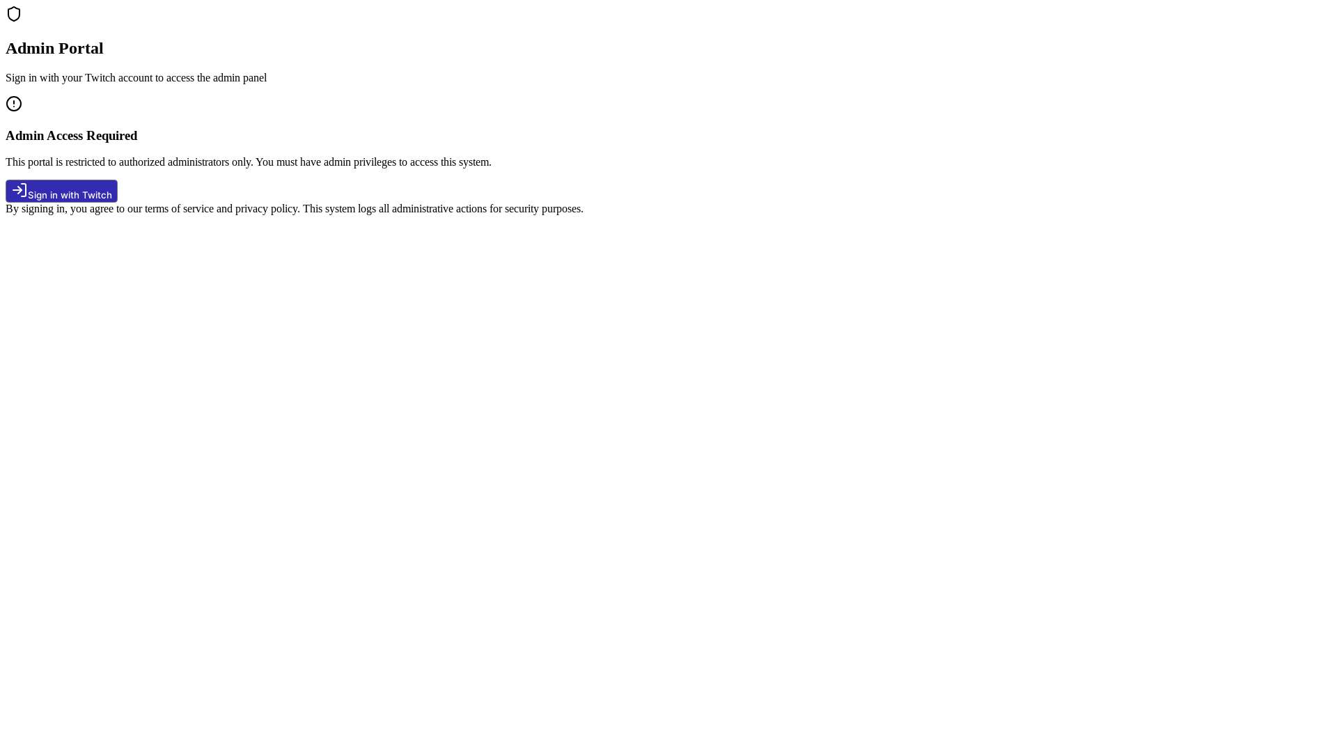 website screenshot of https://preview-admin-vods.pages.dev/