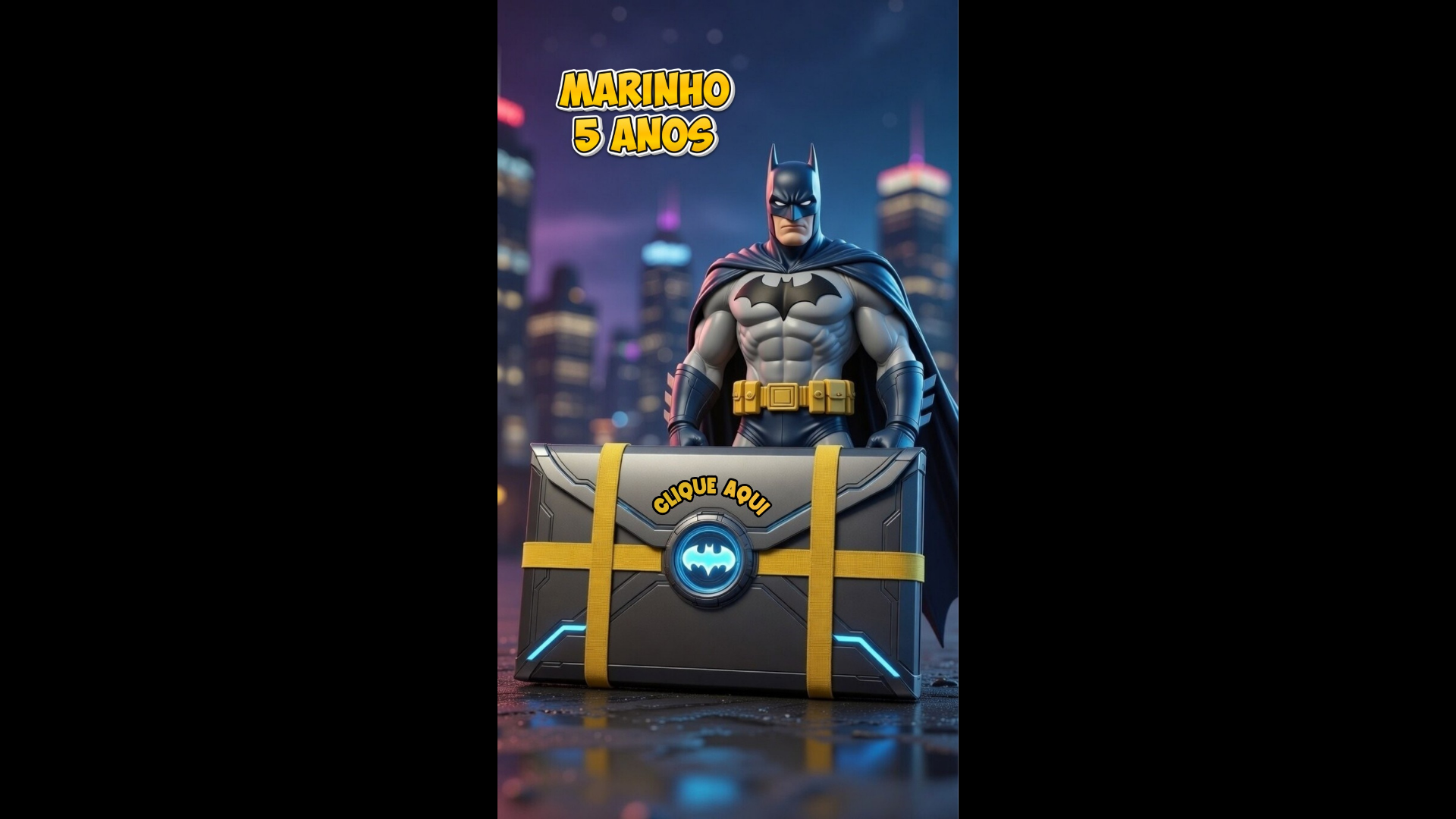 website screenshot of https://convitemarinho5anos.pages.dev/