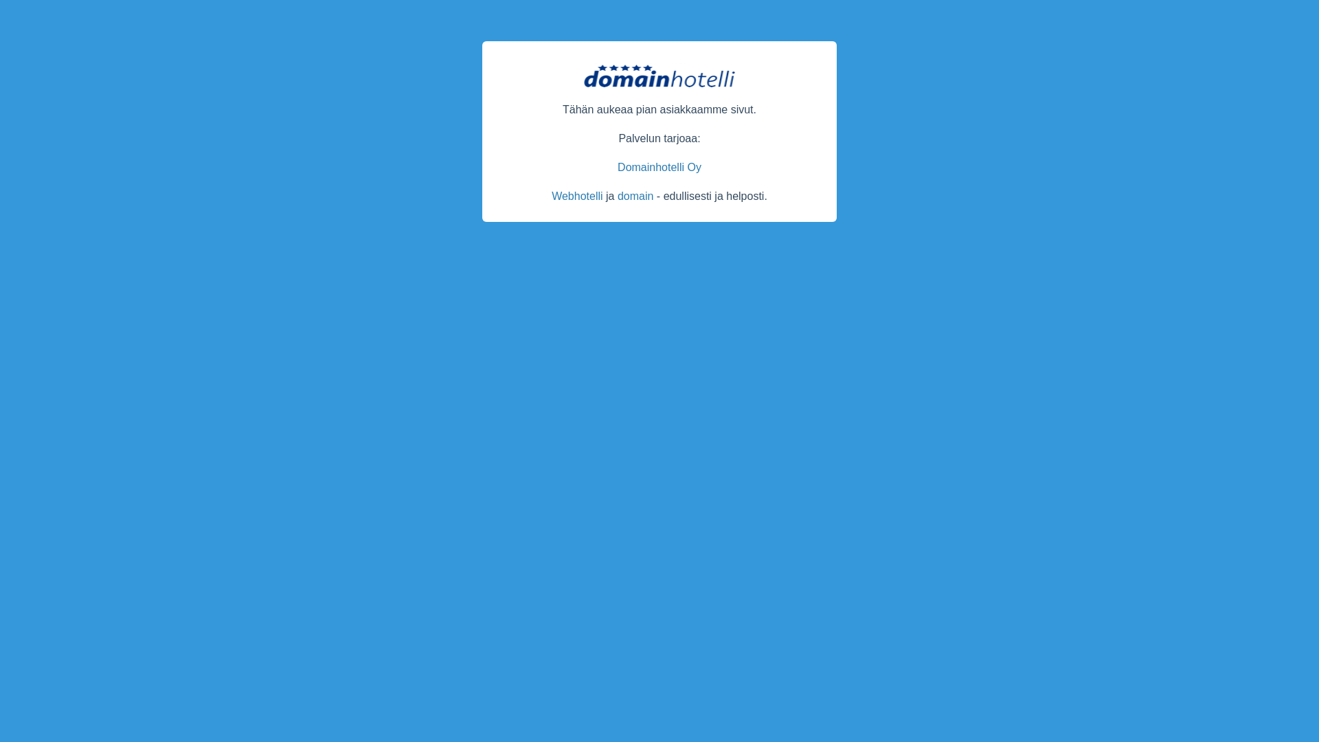 website screenshot of https://markkinointivalmennus.com/