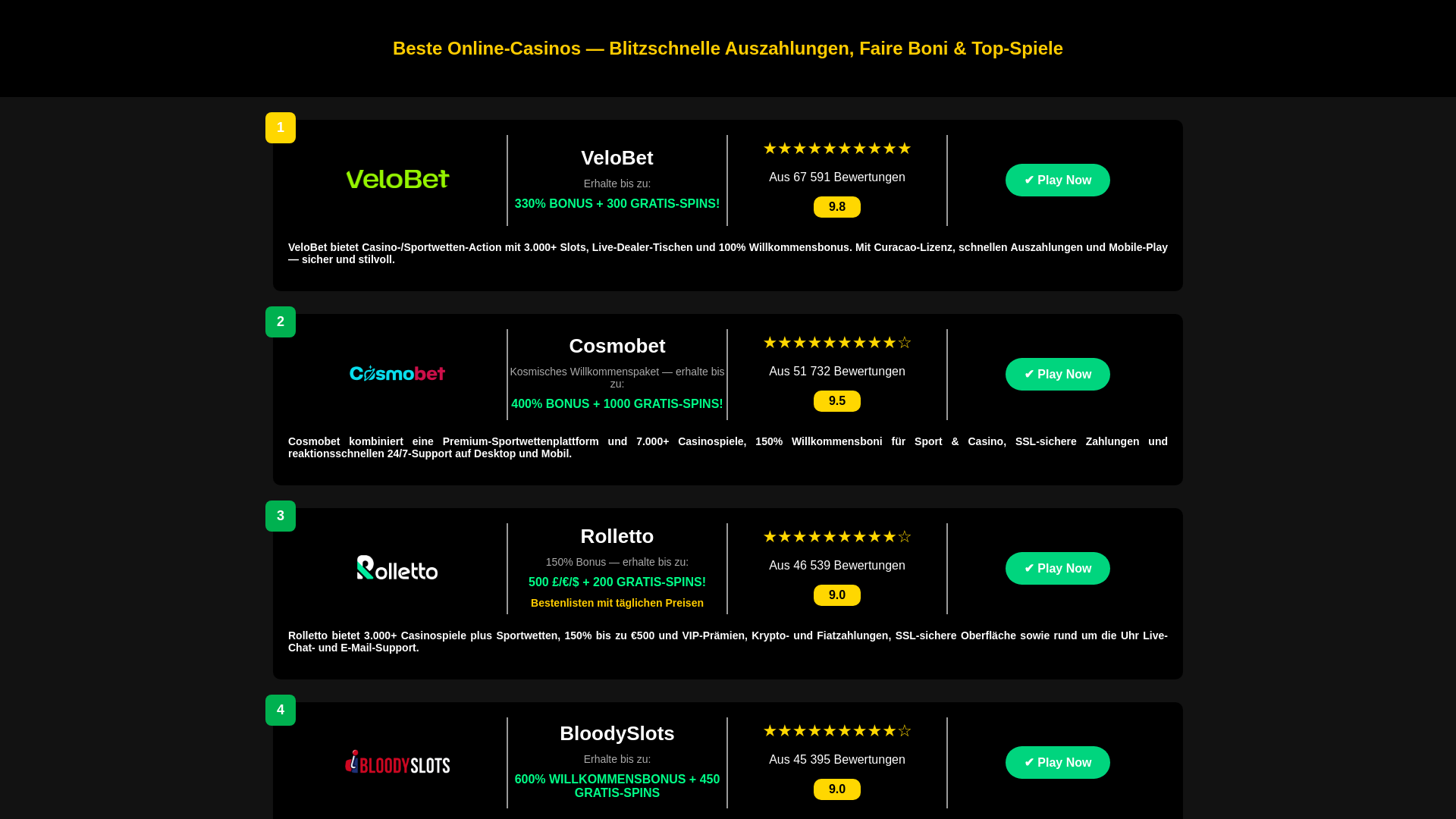 website screenshot of https://onlinecasinobonusohneeinzahlung2025.online/