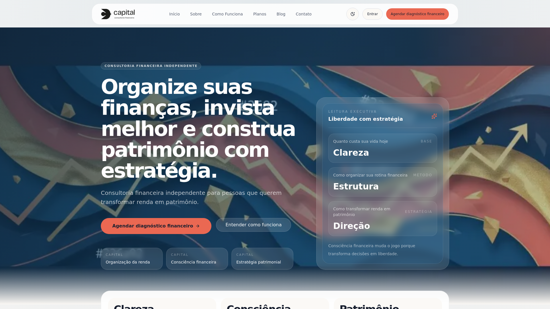 website screenshot of https://capital-consultoria-platfor-iu6el.sevalla.app