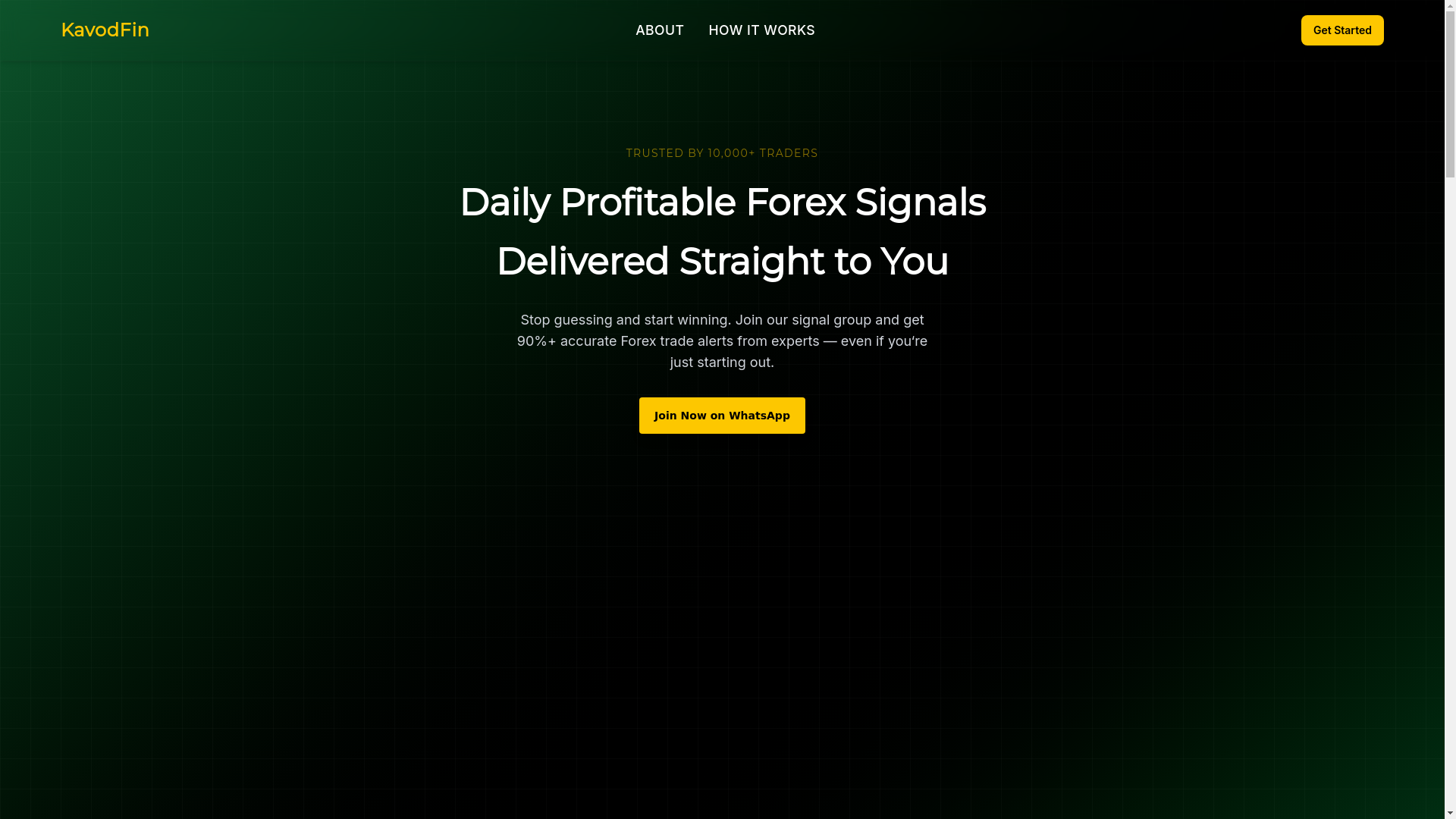website screenshot of https://kavodfin.com.ng/