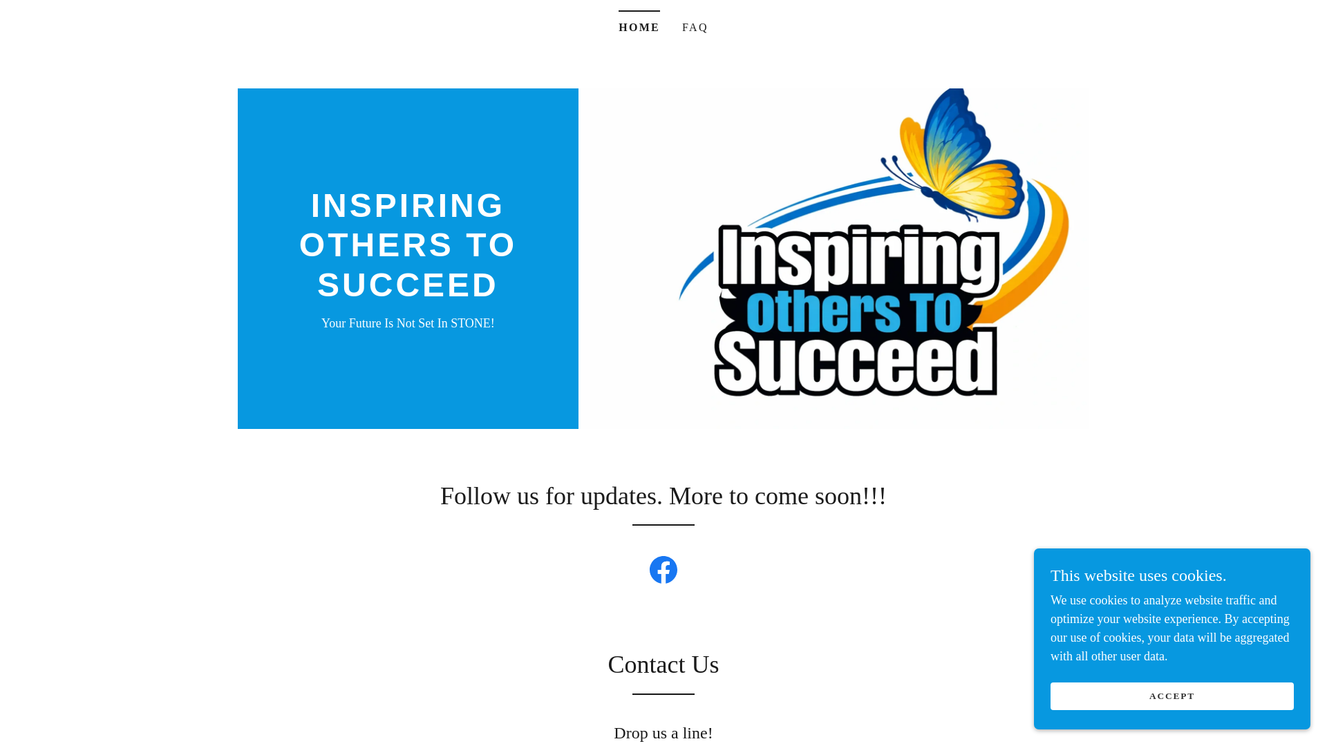 website screenshot of https://inspiringotherstosucceed.xyz