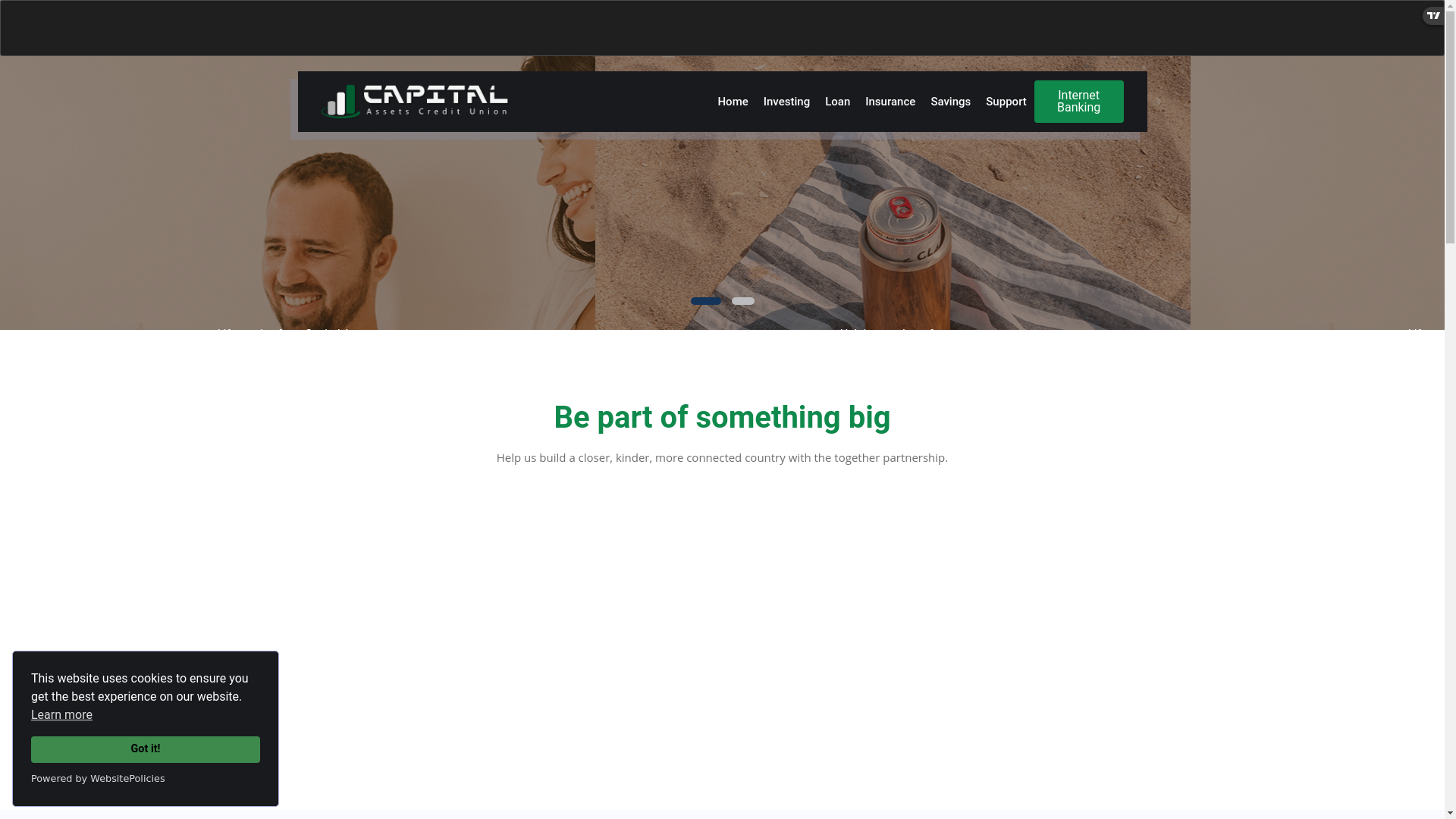 website screenshot of https://capitalassetnl.cc/
