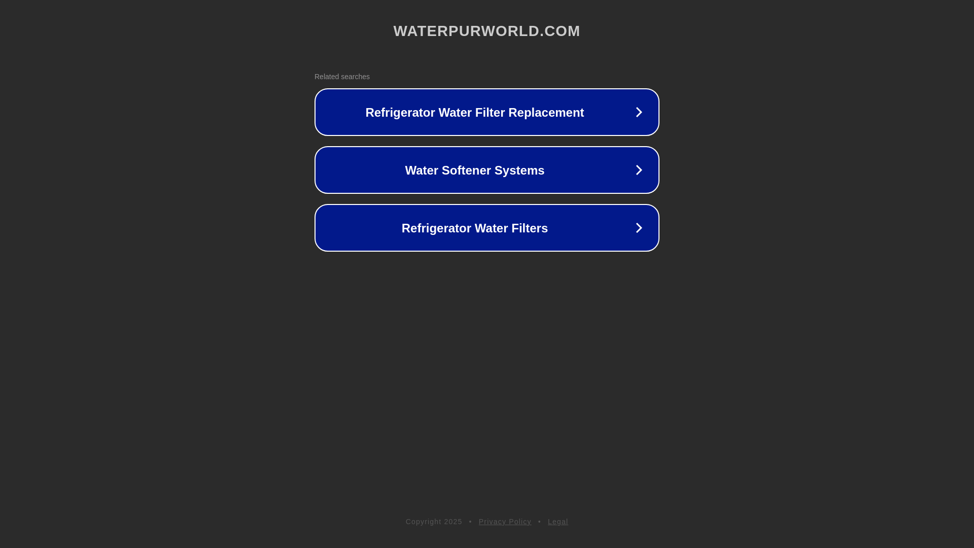 website screenshot of https://waterpurworld.com/