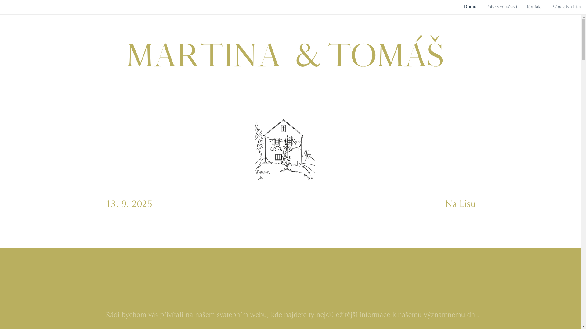 website screenshot of https://martina-a-tomas.com/