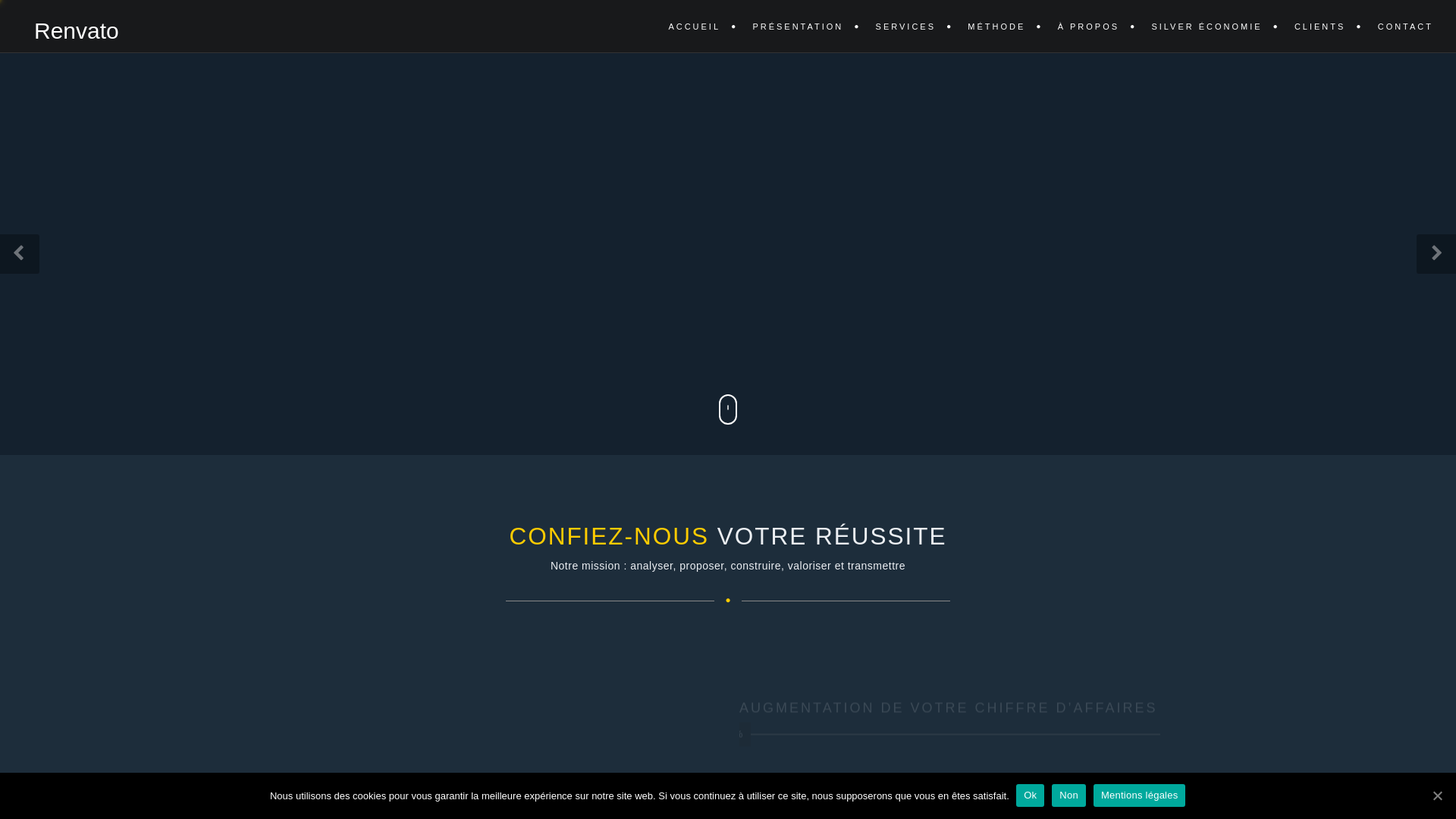 website screenshot of https://renvato.pro/
