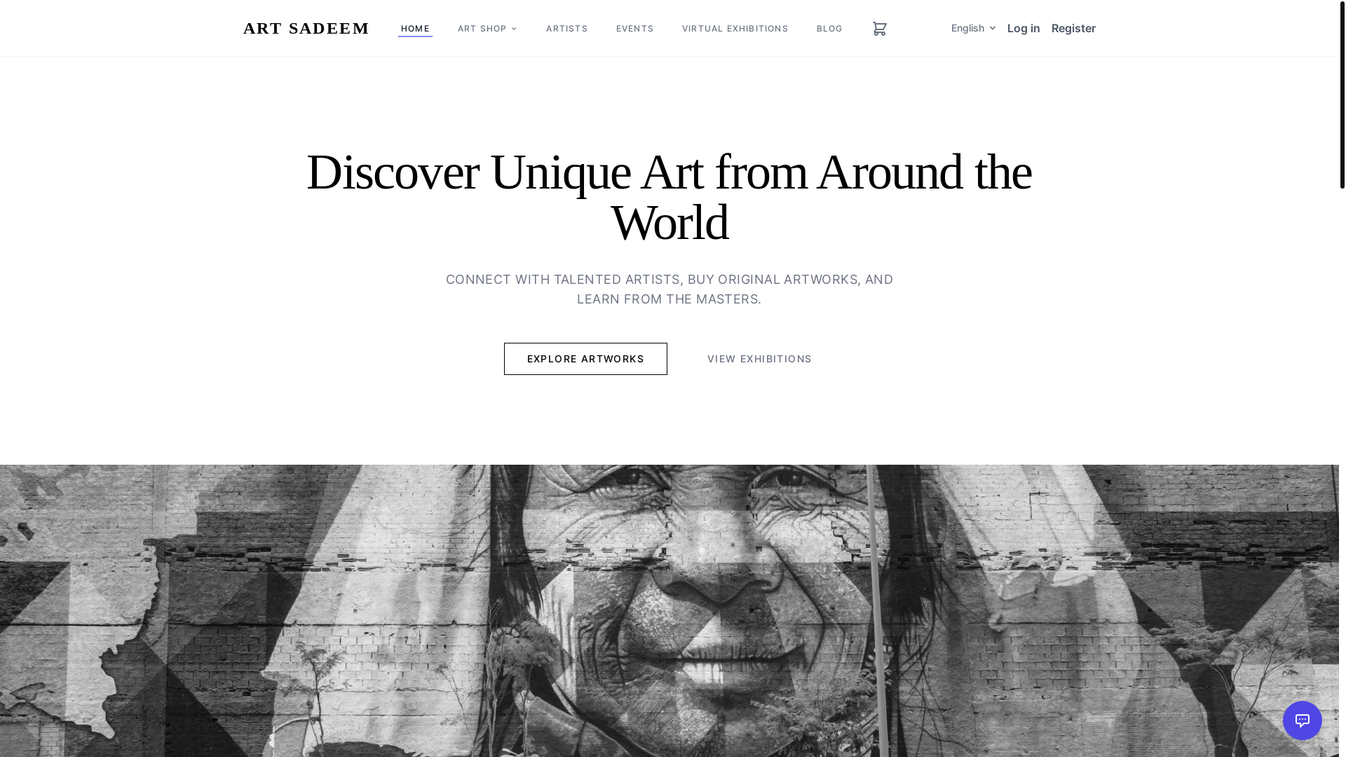 website screenshot of https://artsadeem.com/