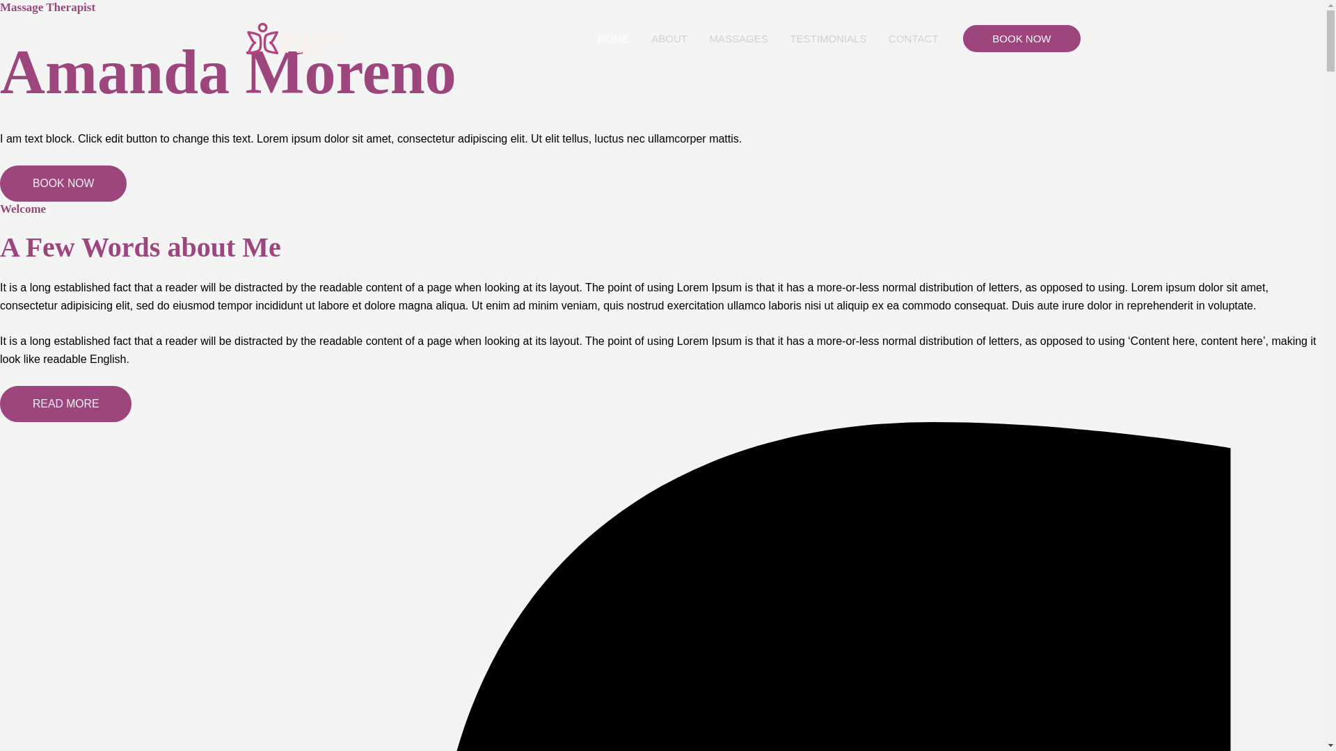 website screenshot of https://lamasa2.me/