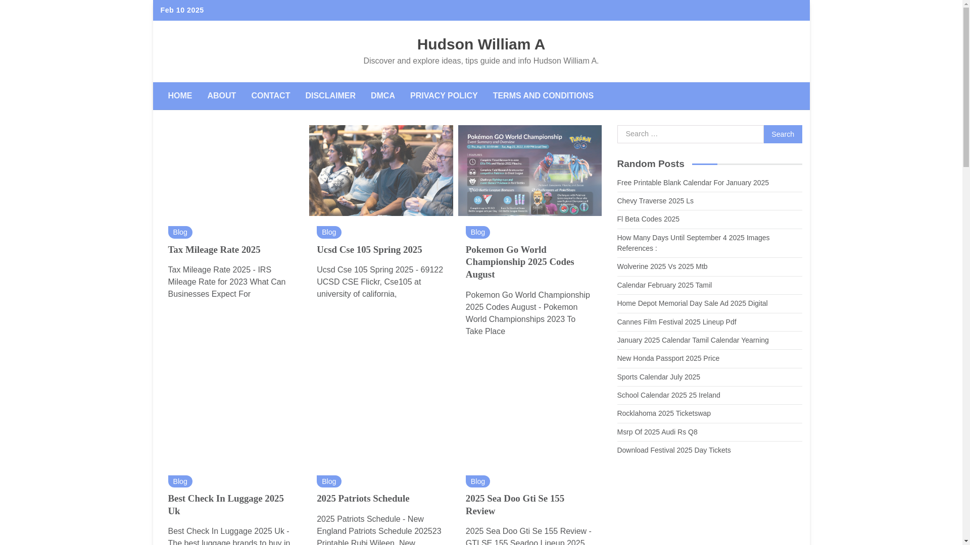 website screenshot of https://hudsonwilliama.pages.dev/