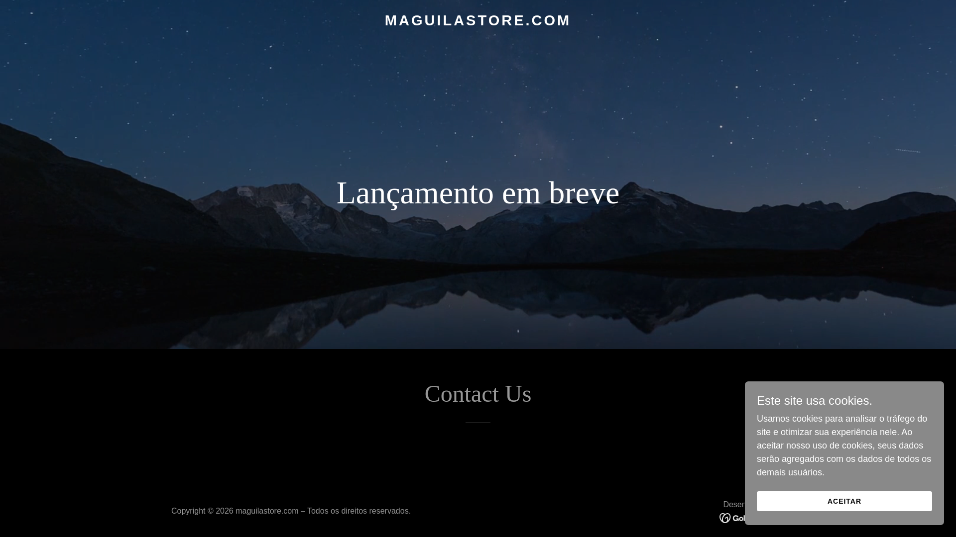 website screenshot of https://maguilastore.com/