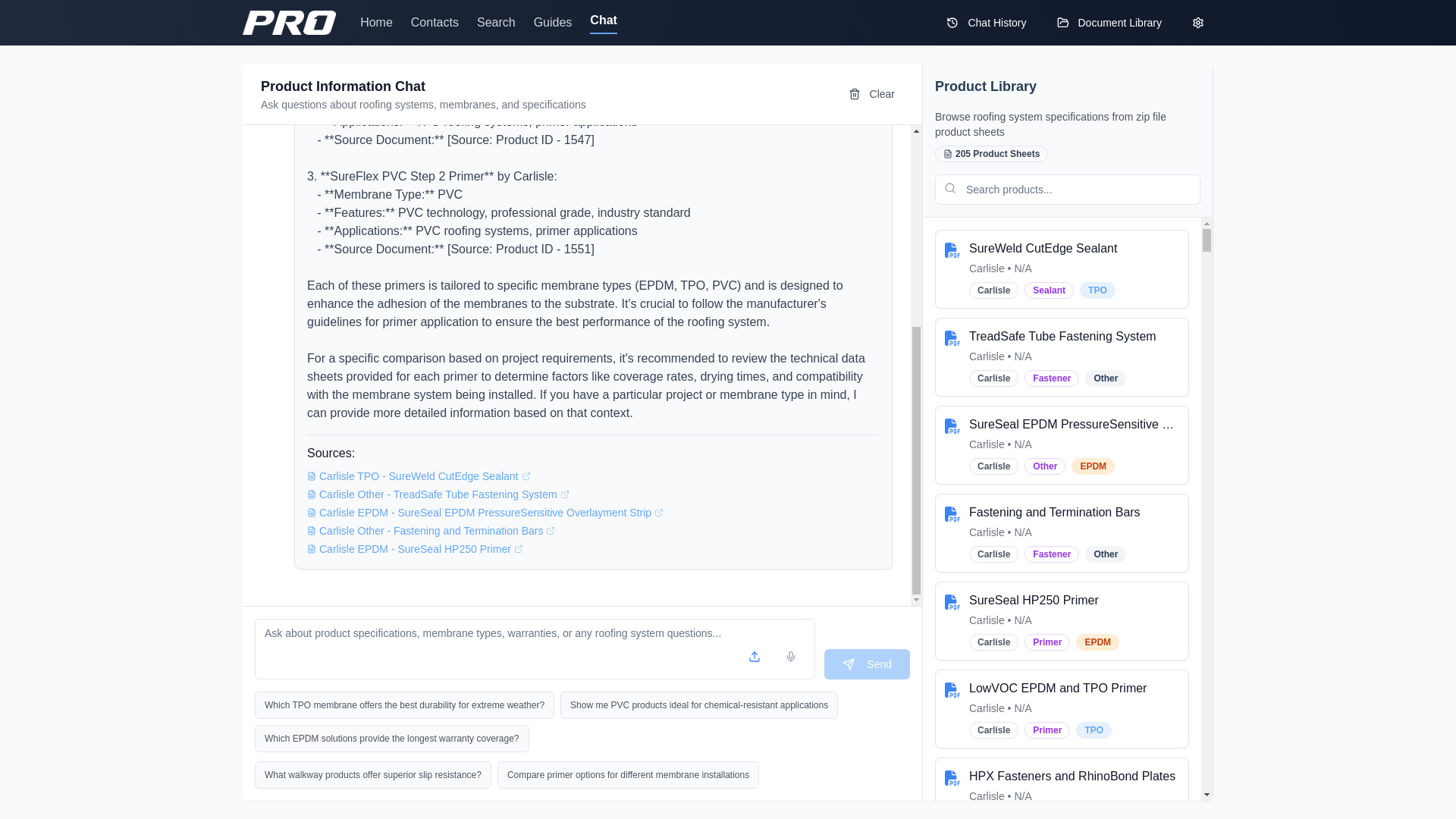 website screenshot of https://productlibraryai.foundation/