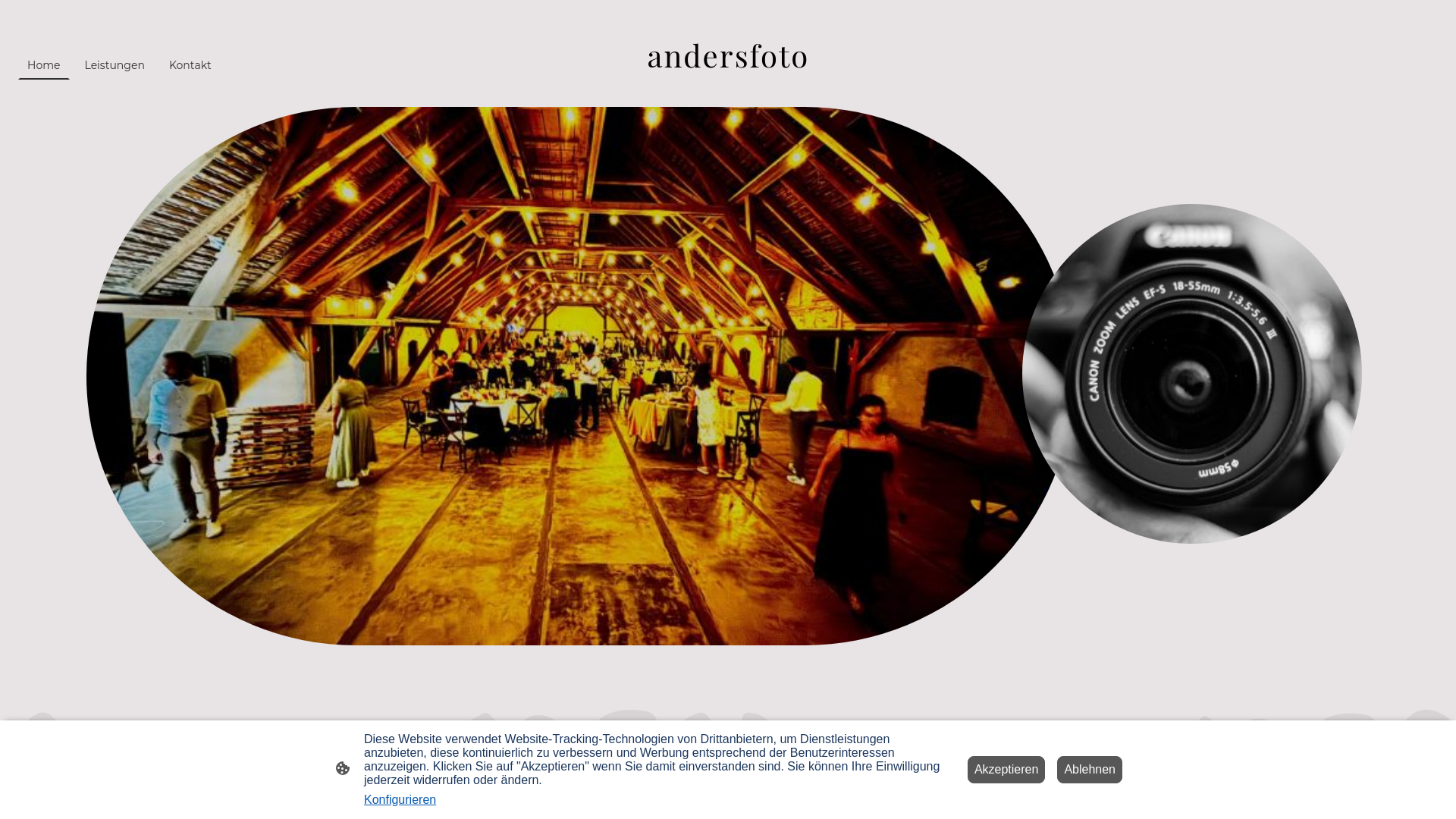 website screenshot of https://andersfoto-bayreuth.de