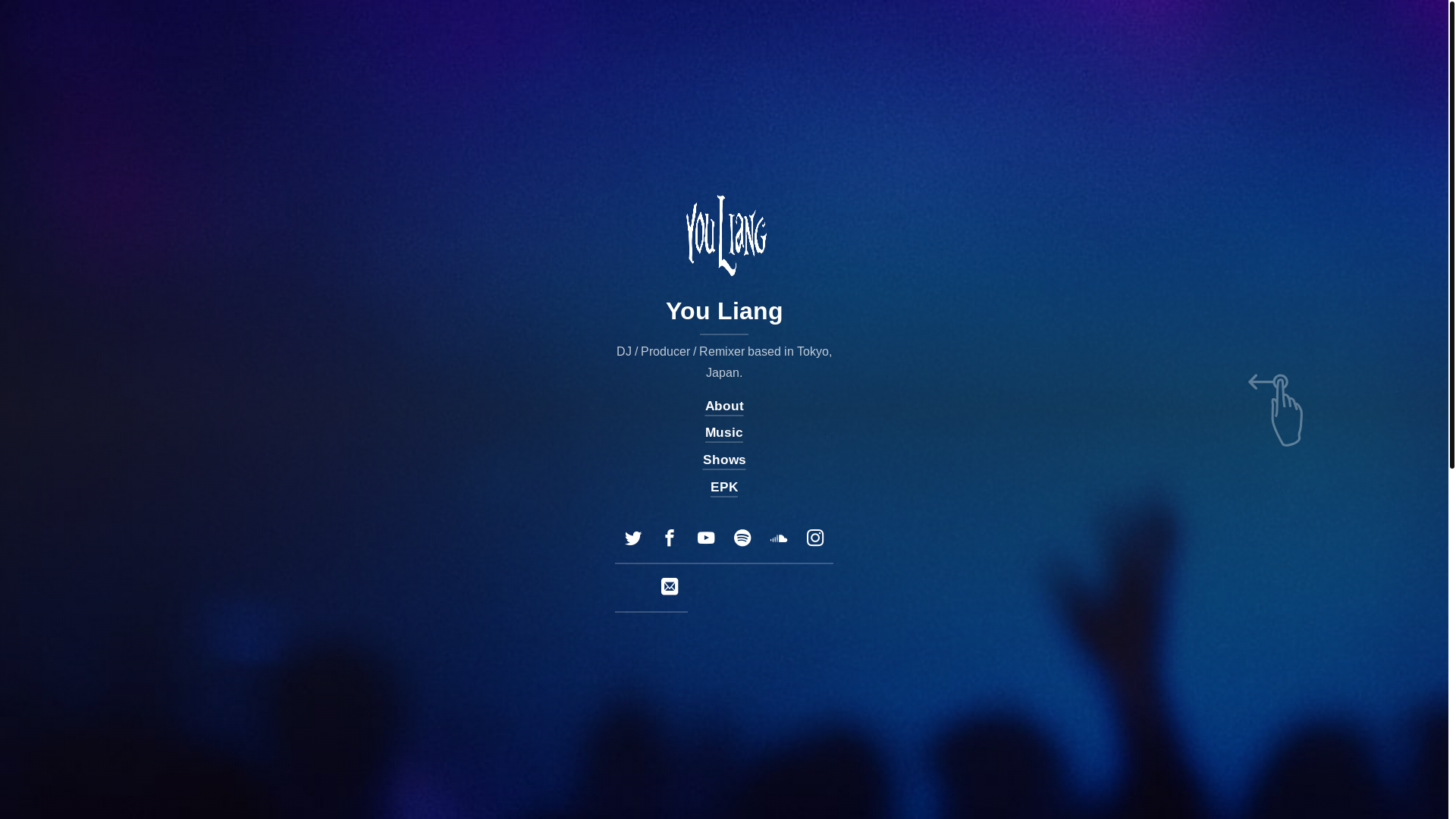 website screenshot of https://youliang.pages.dev/
