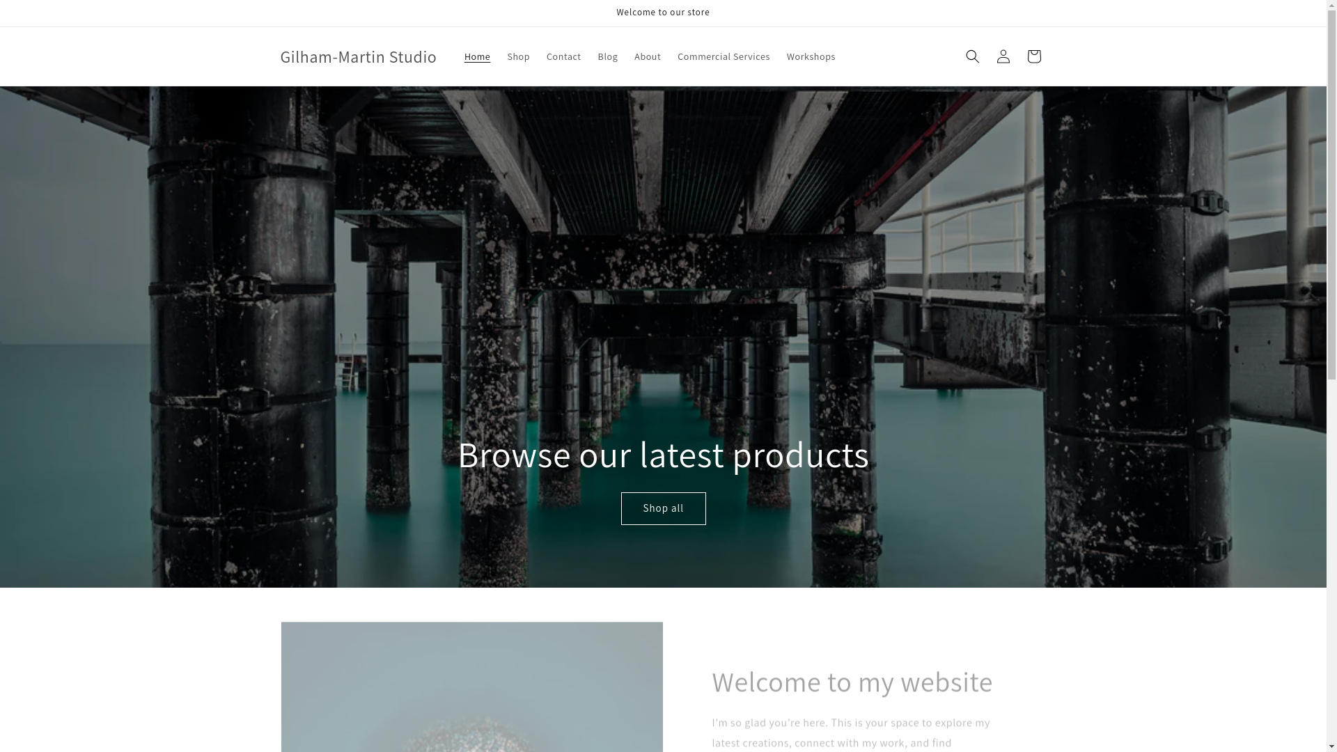 website screenshot of https://gilhammartinmedia.com/