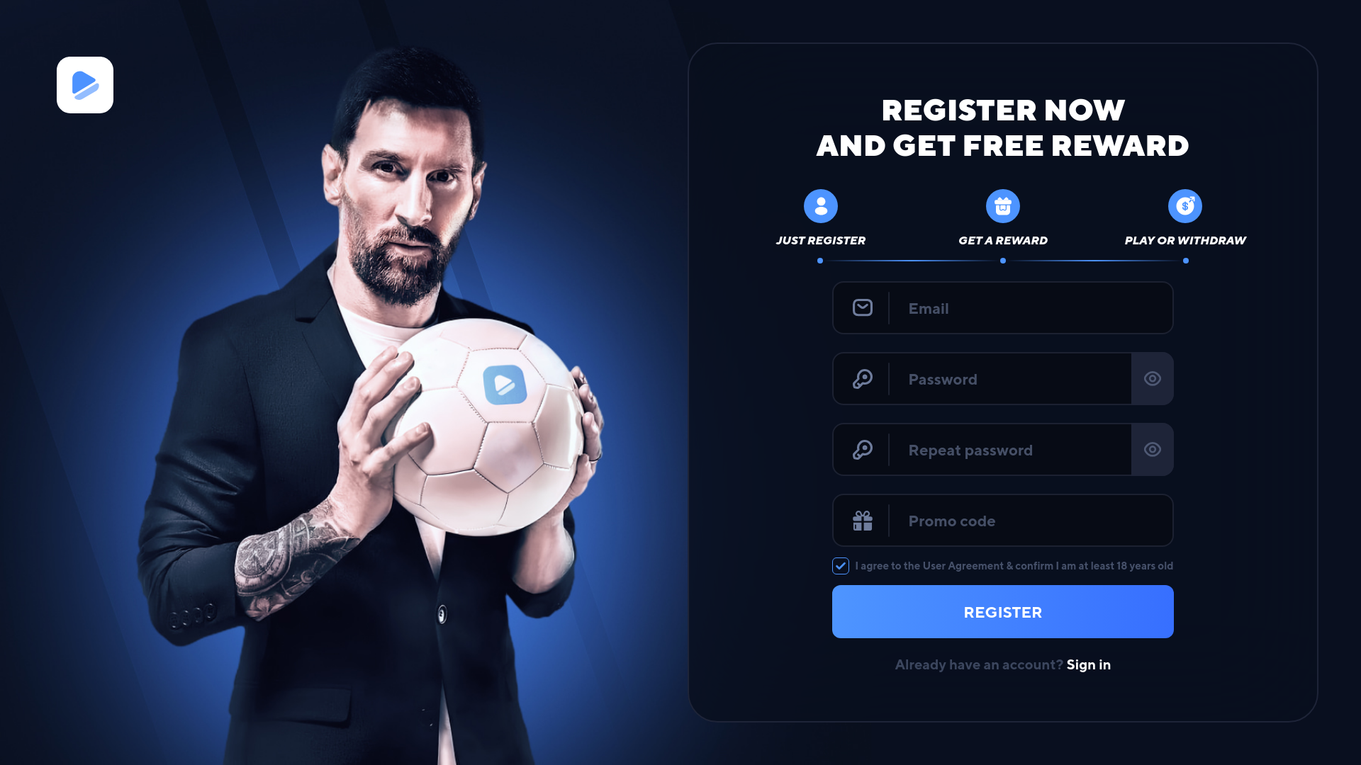 website screenshot of https://casino555.asia/