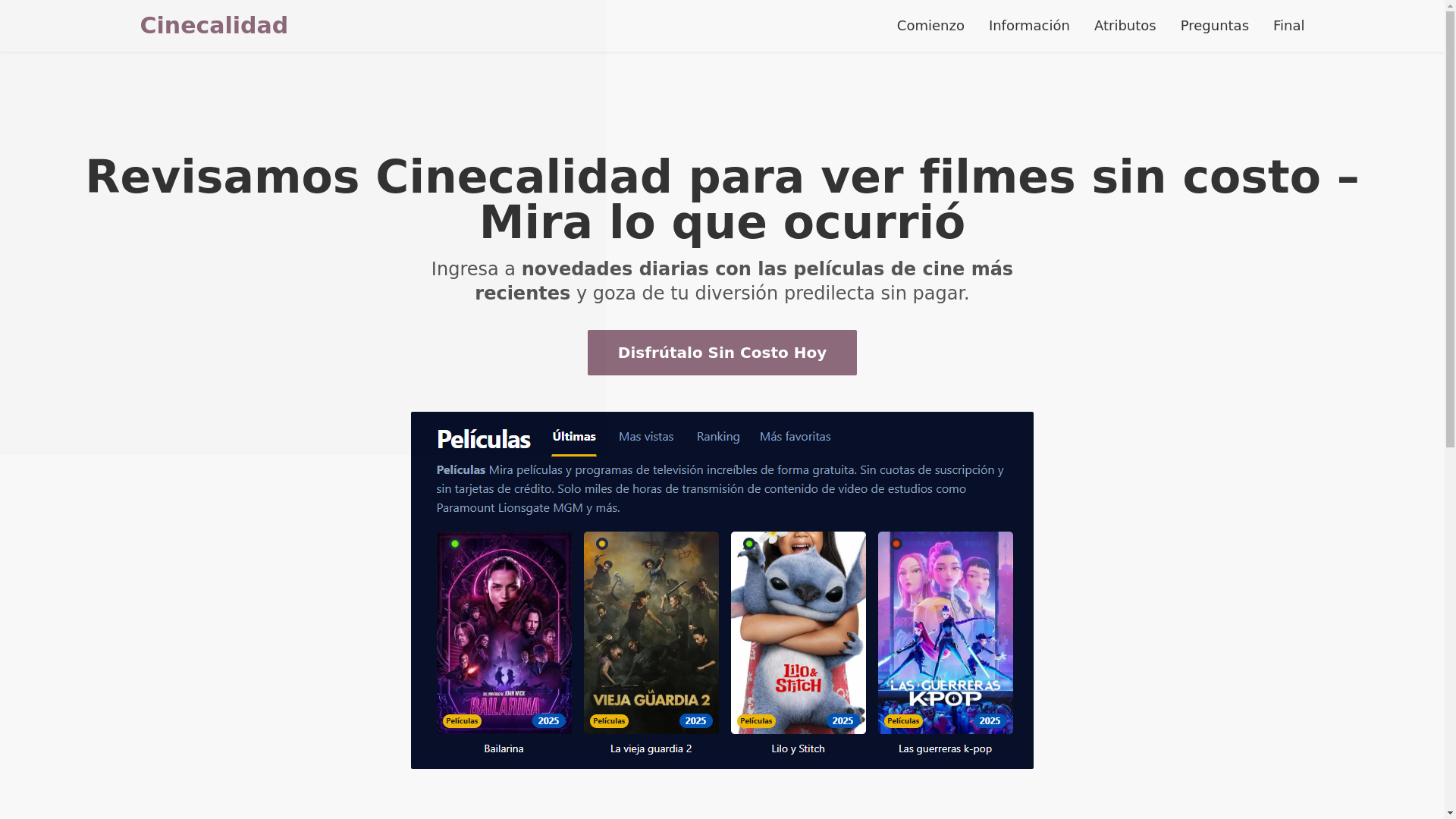 website screenshot of https://cinecalidad-8kvq-4es.pages.dev/