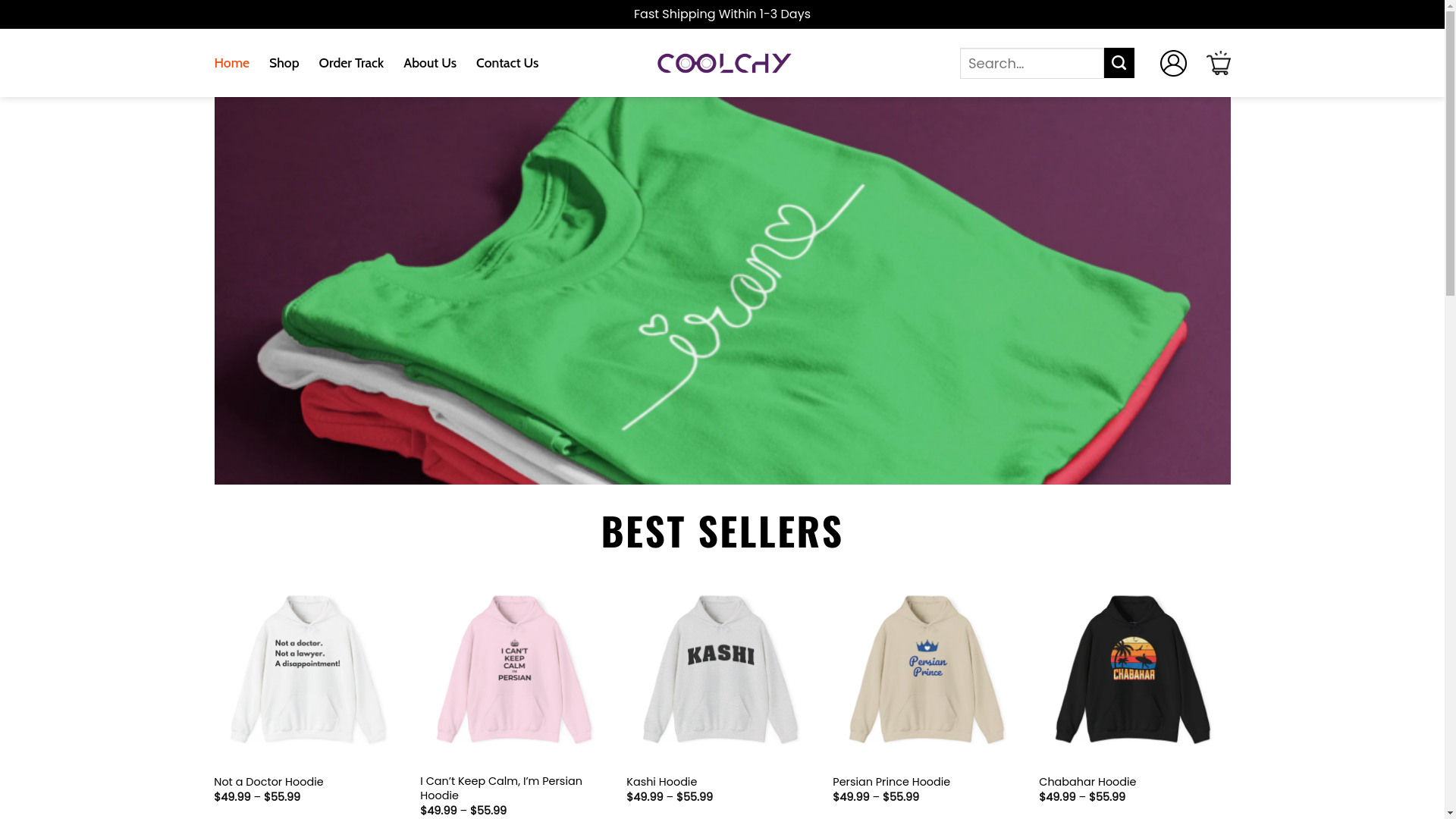 website screenshot of https://elitecoolchy.shop/