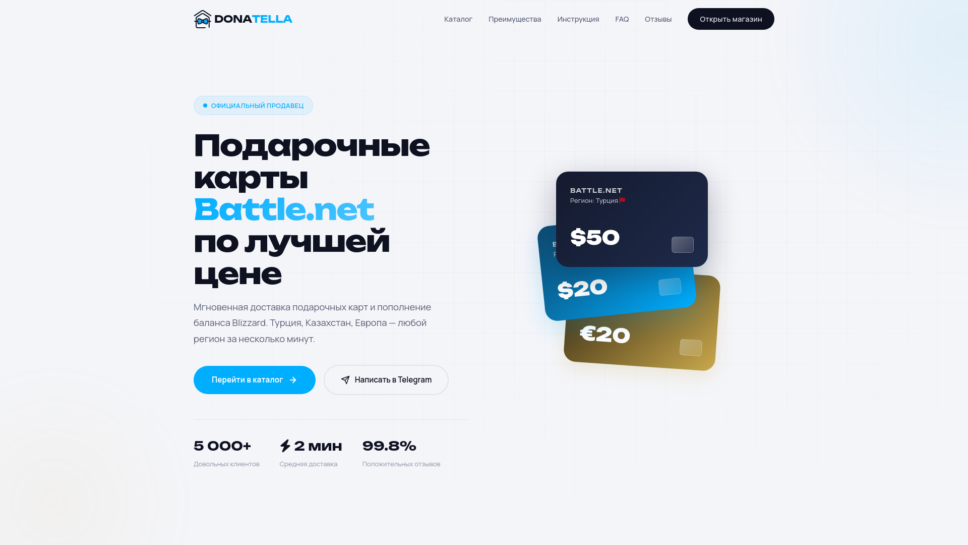 website screenshot of https://donatella.codes