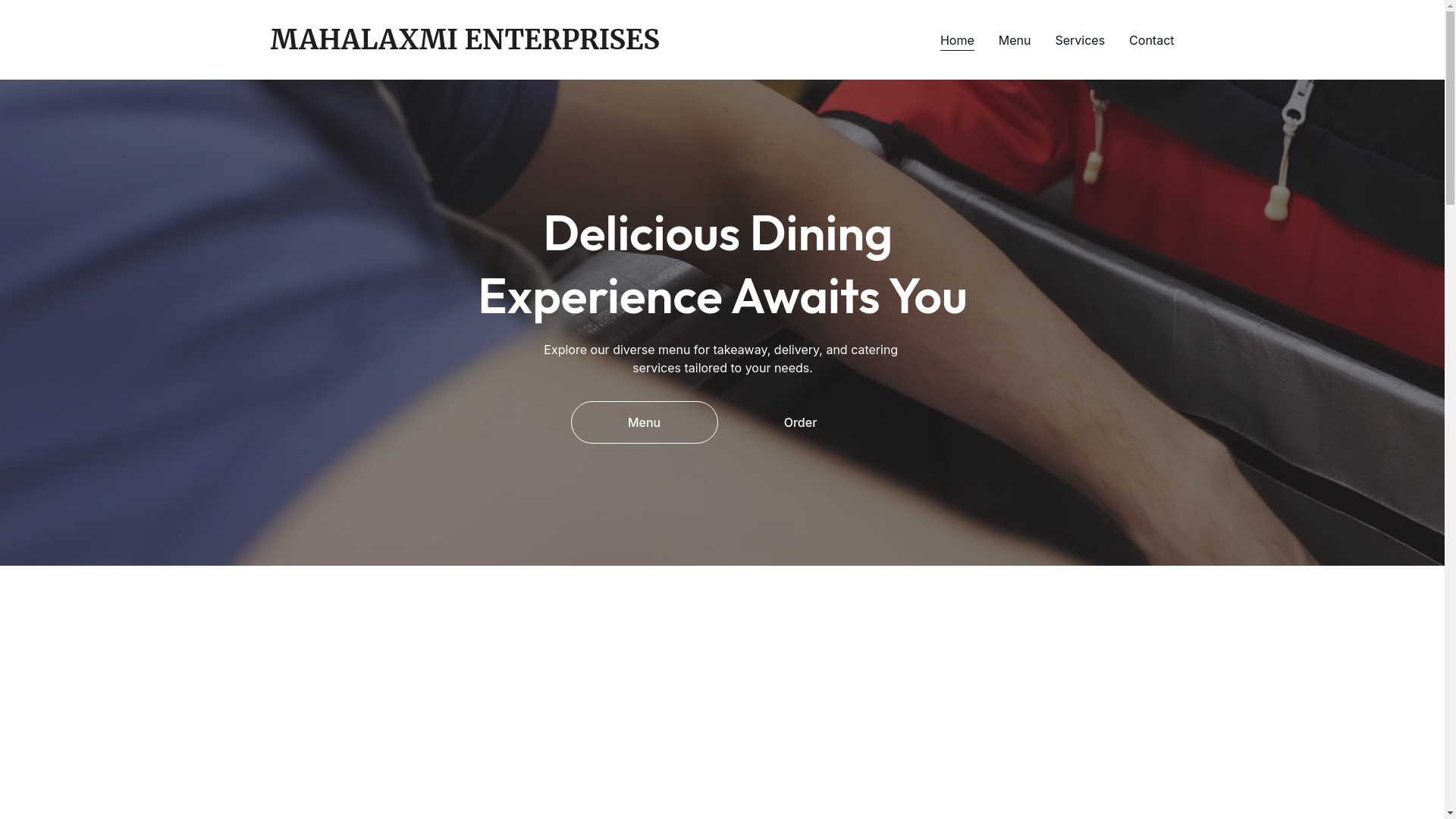 website screenshot of https://mahalaxmienterprises.store/