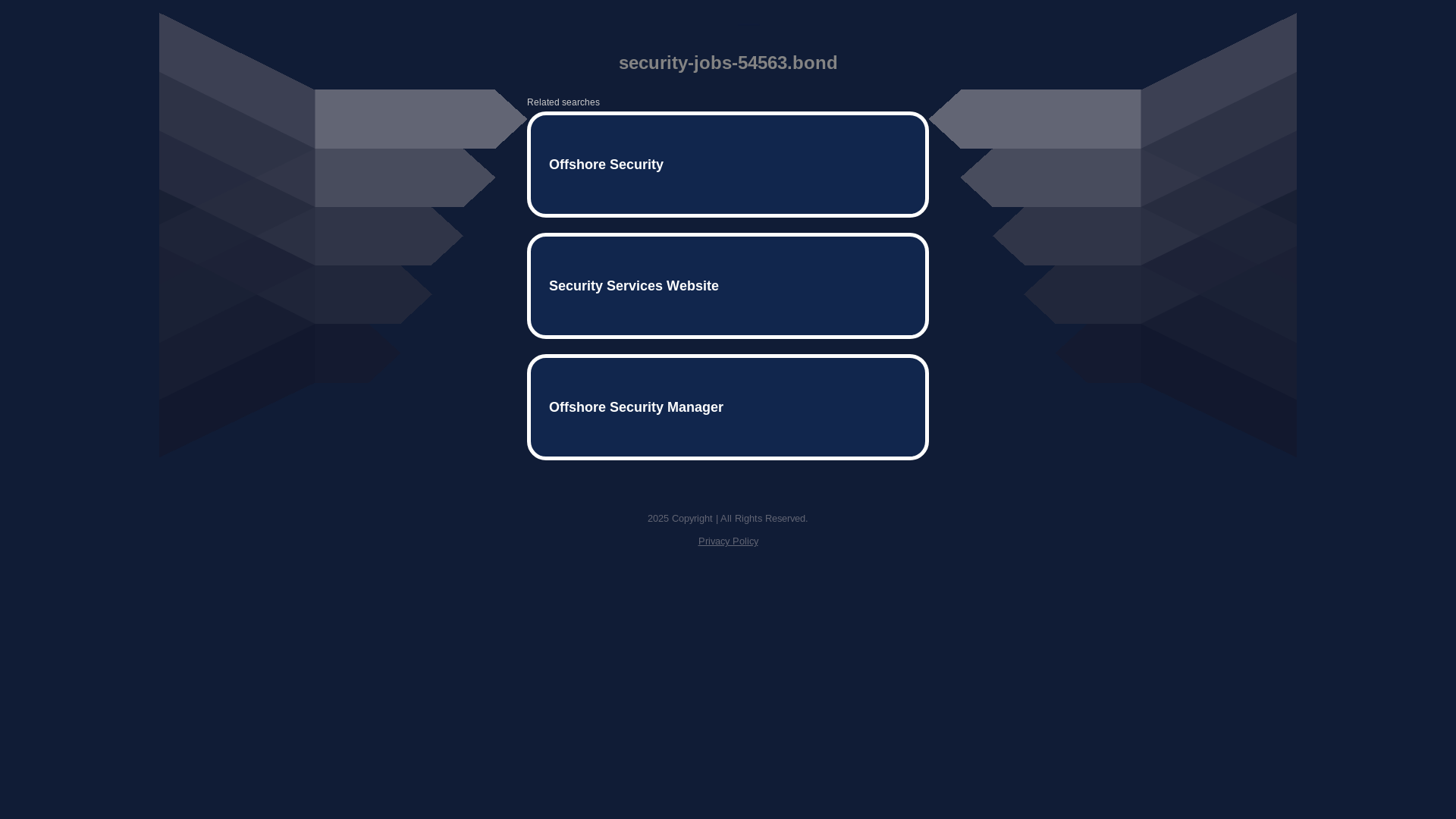 website screenshot of https://security-jobs-54563.bond/