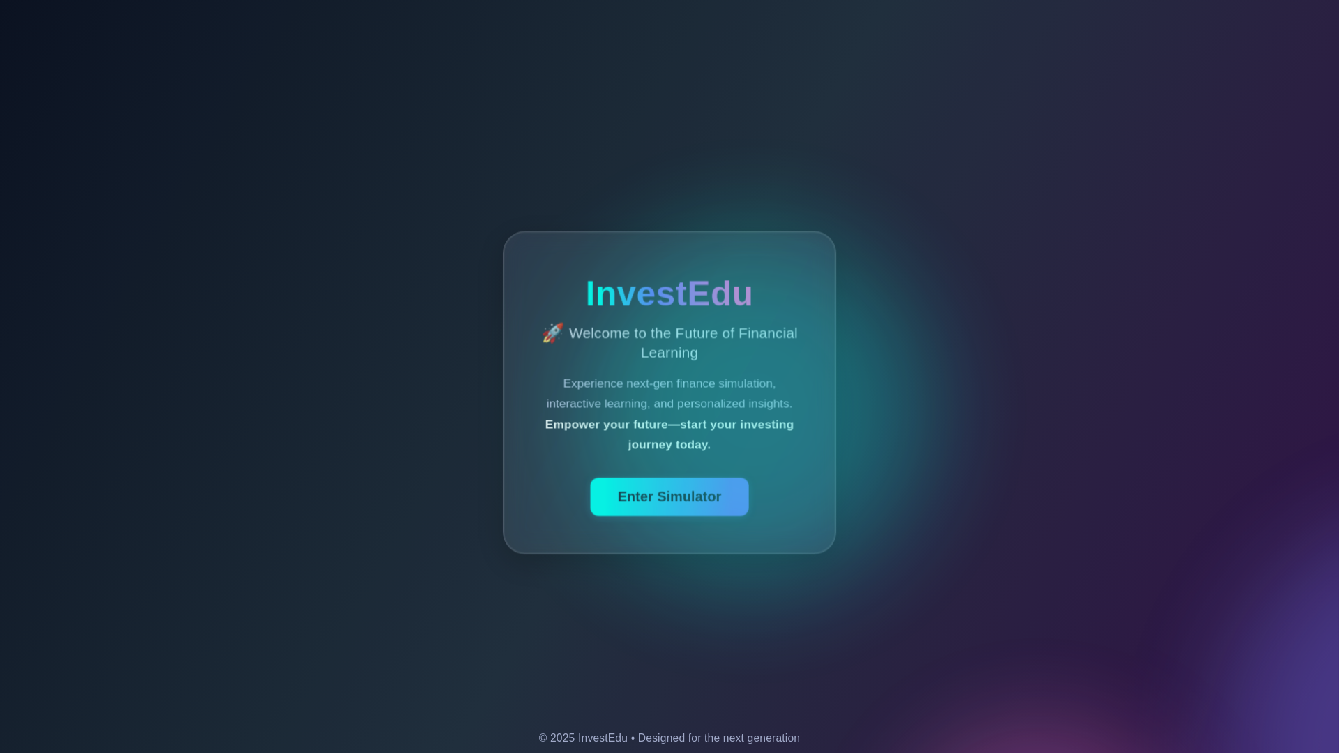 website screenshot of https://investedu.me/