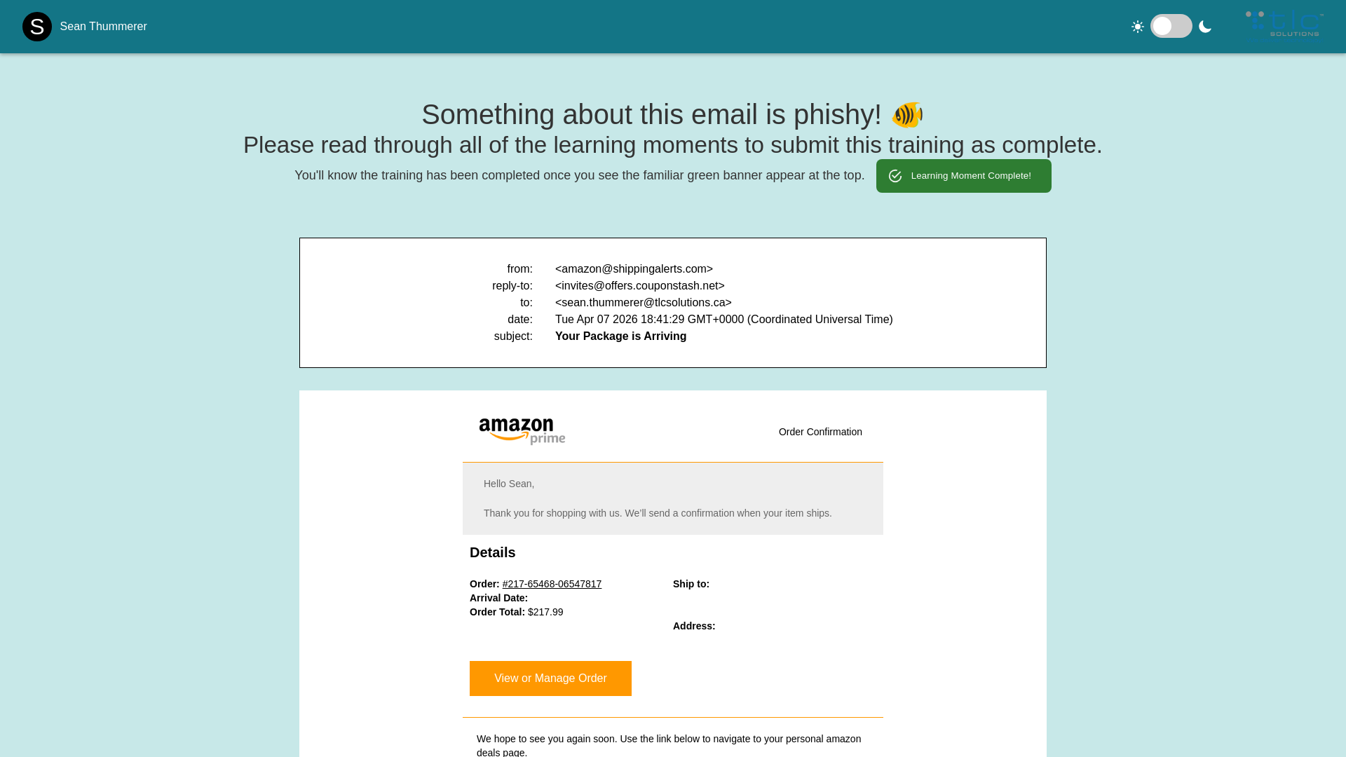 website screenshot of https://shipping.amazingdealz.net/lzt/OjMqWIfm19JIb919aSIn?wp=false