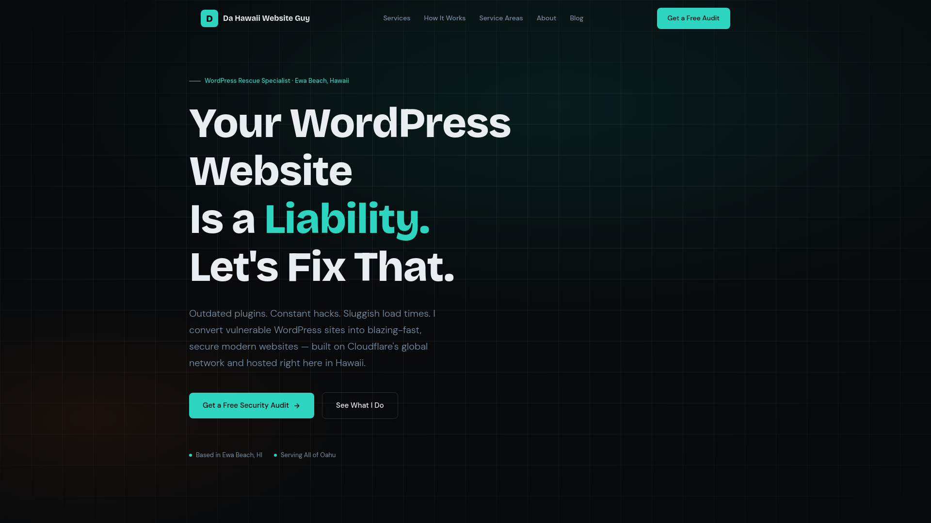 website screenshot of https://dahawaiiwebsiteguy-com.pages.dev/