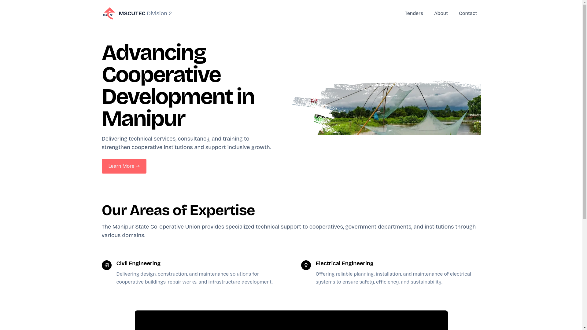 website screenshot of https://mscutecdiv2.pages.dev/