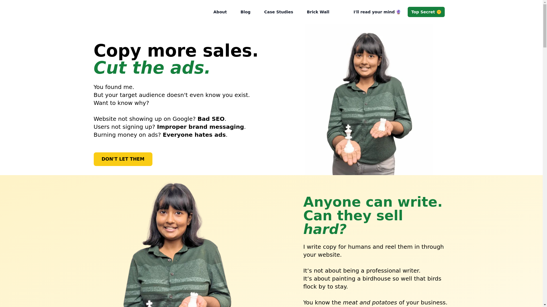 website screenshot of https://ritika-one.pages.dev/