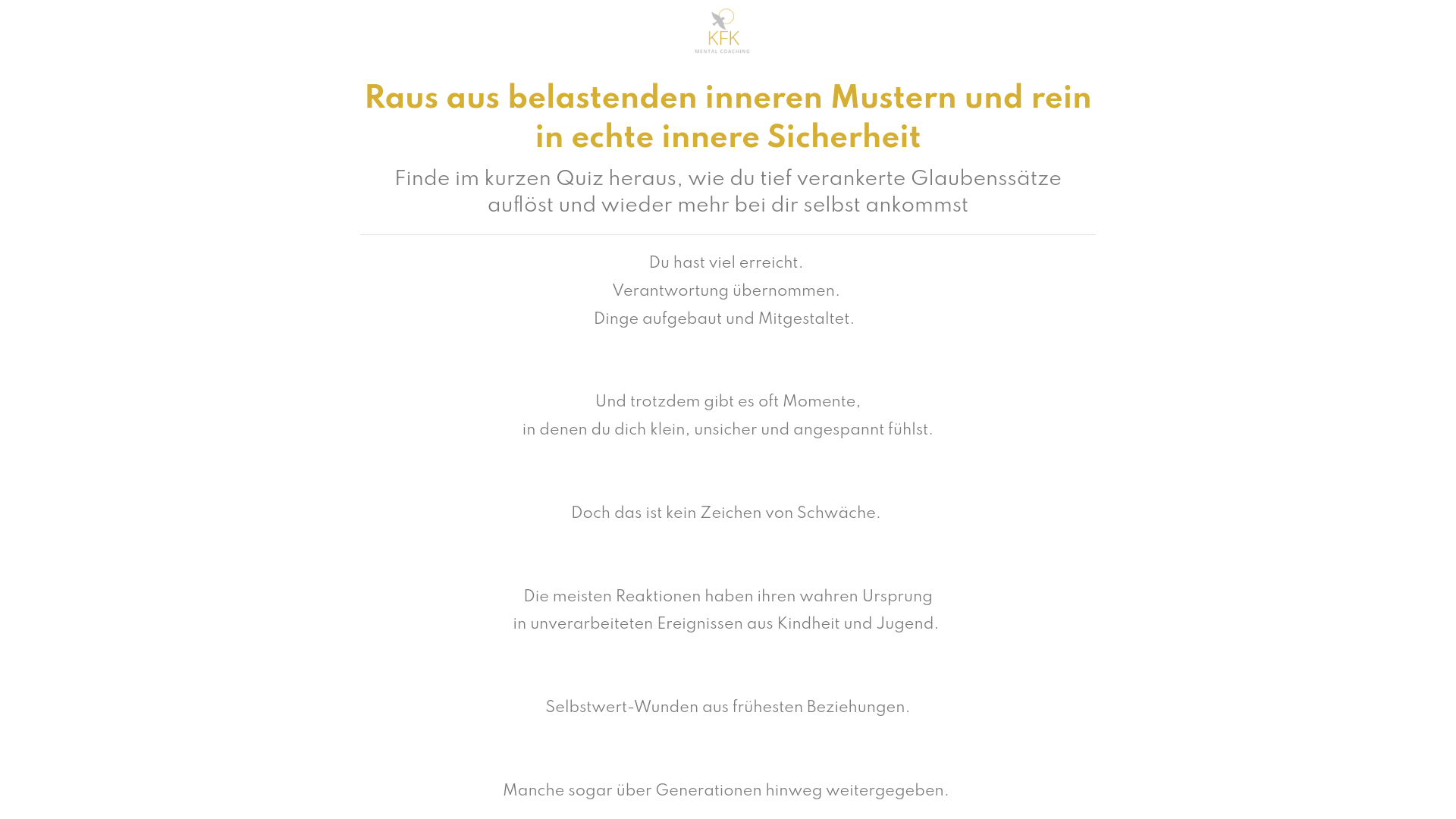 website screenshot of https://beratung-kfkmc.de/