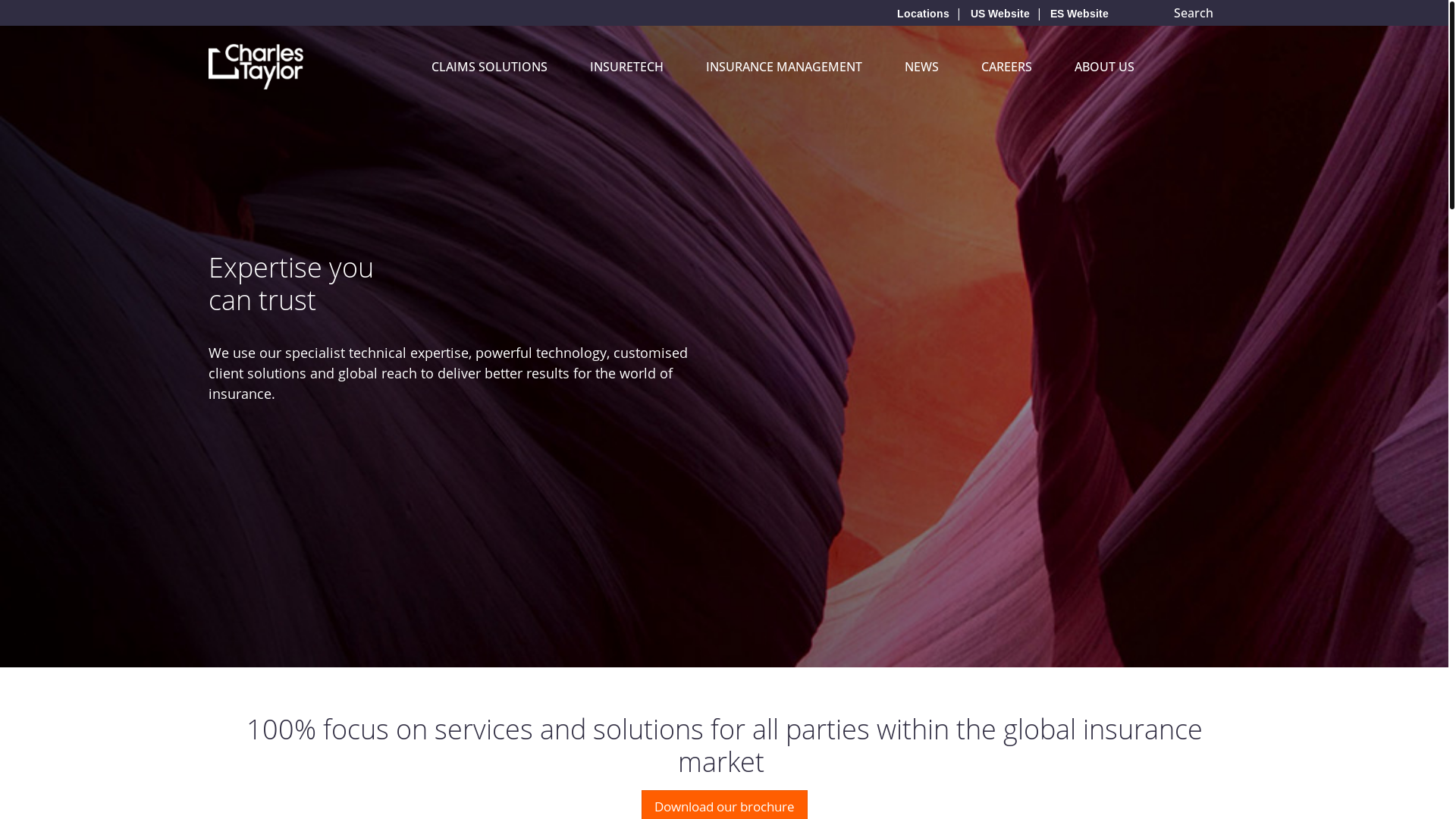 website screenshot of https://charlestaylor.com/