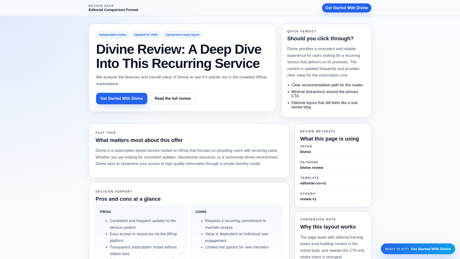 website screenshot of https://divine-review-80im7t.pages.dev/