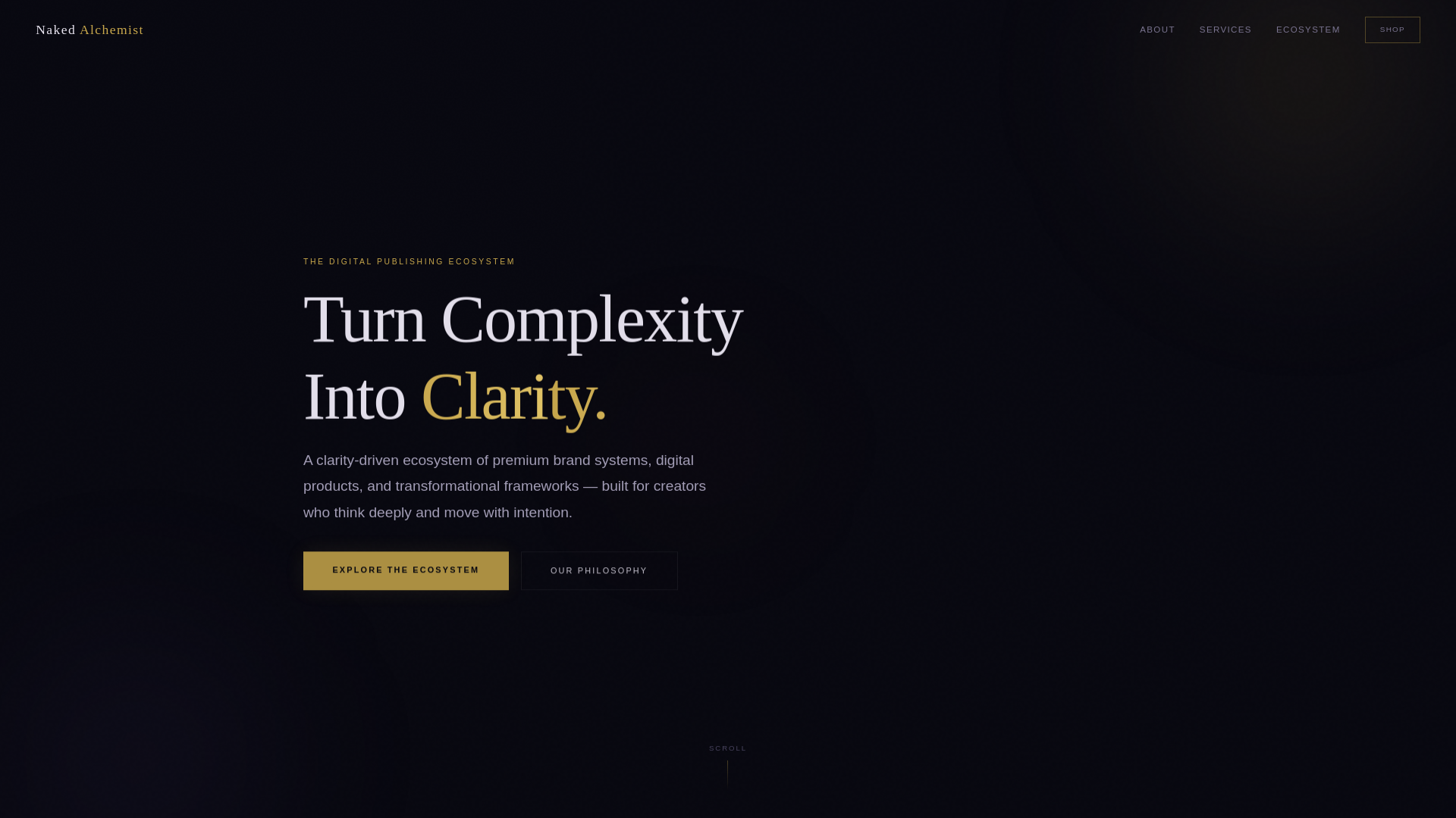 website screenshot of https://naked-alchemist-v2.pages.dev/