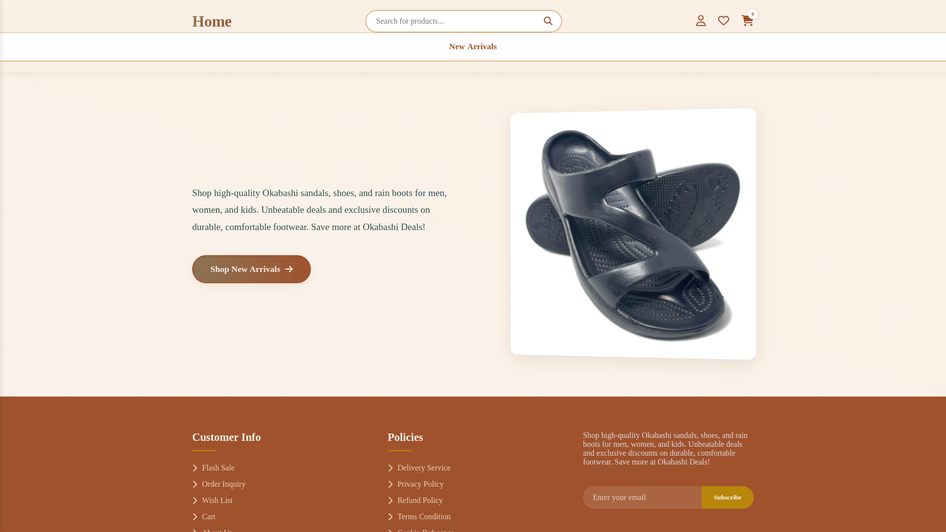 website screenshot of https://eliteokabashidealsllc.com/