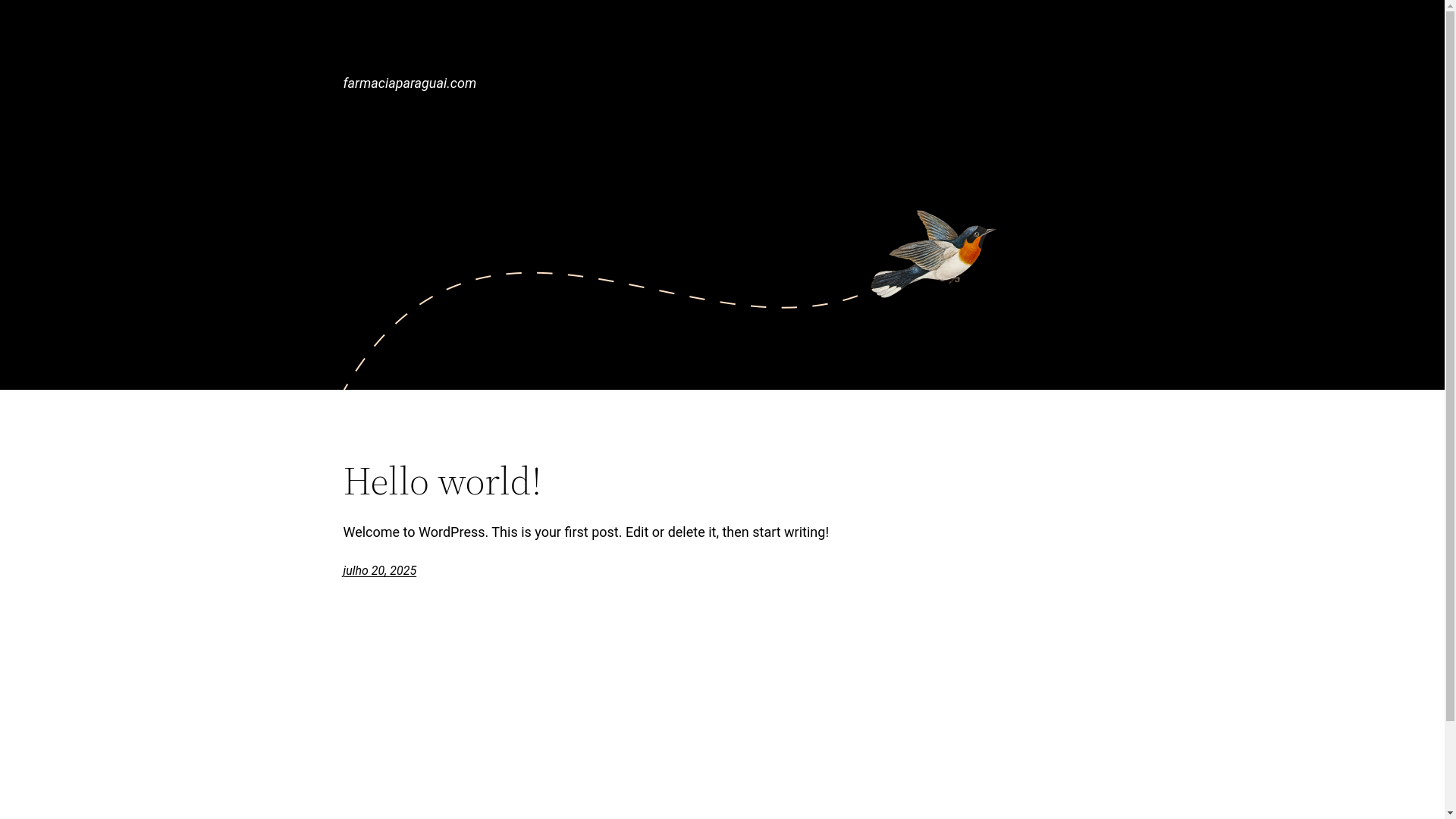 website screenshot of https://farmaciaparaguai.com/