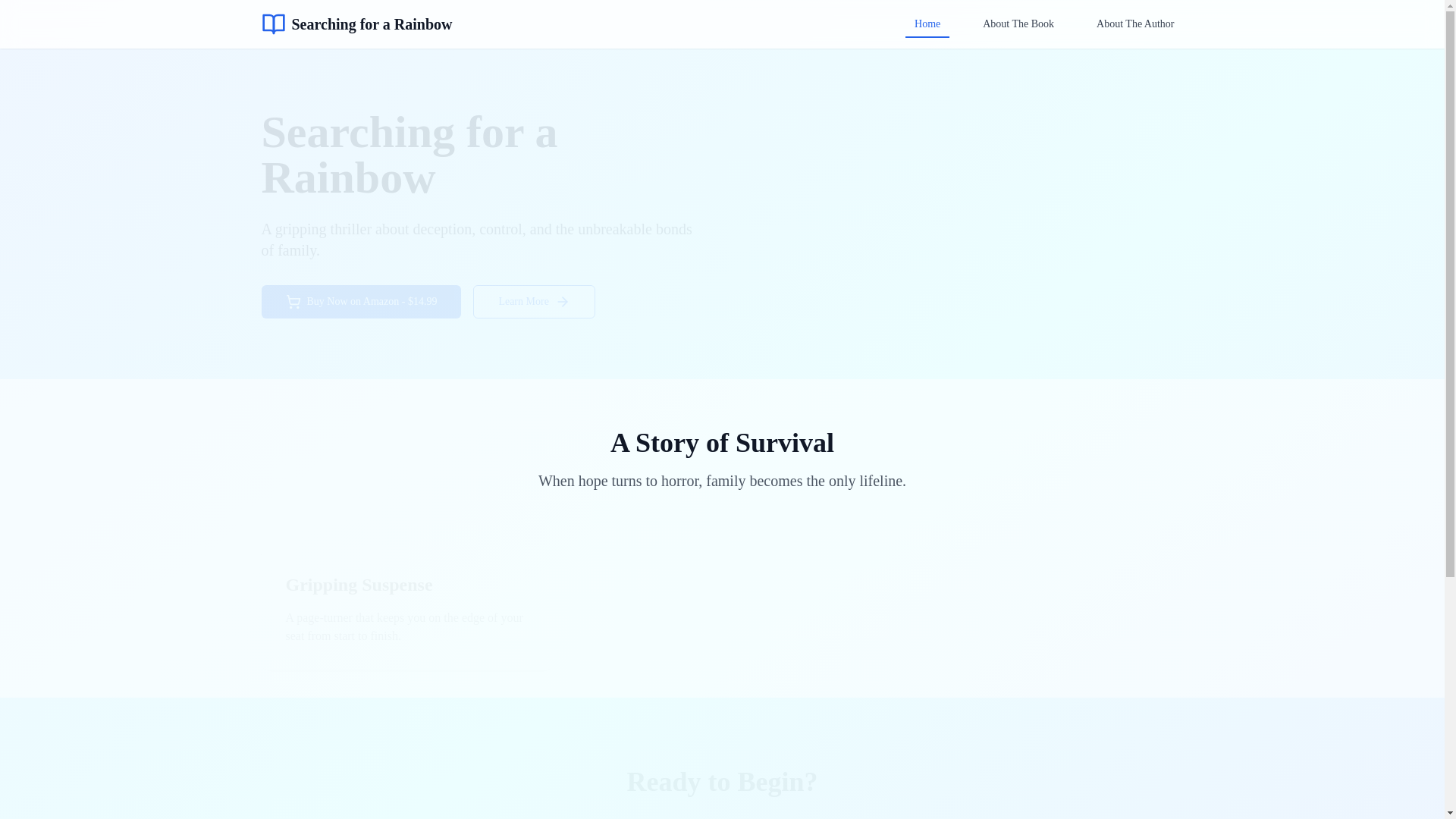 website screenshot of https://searchingforarainbow.com/
