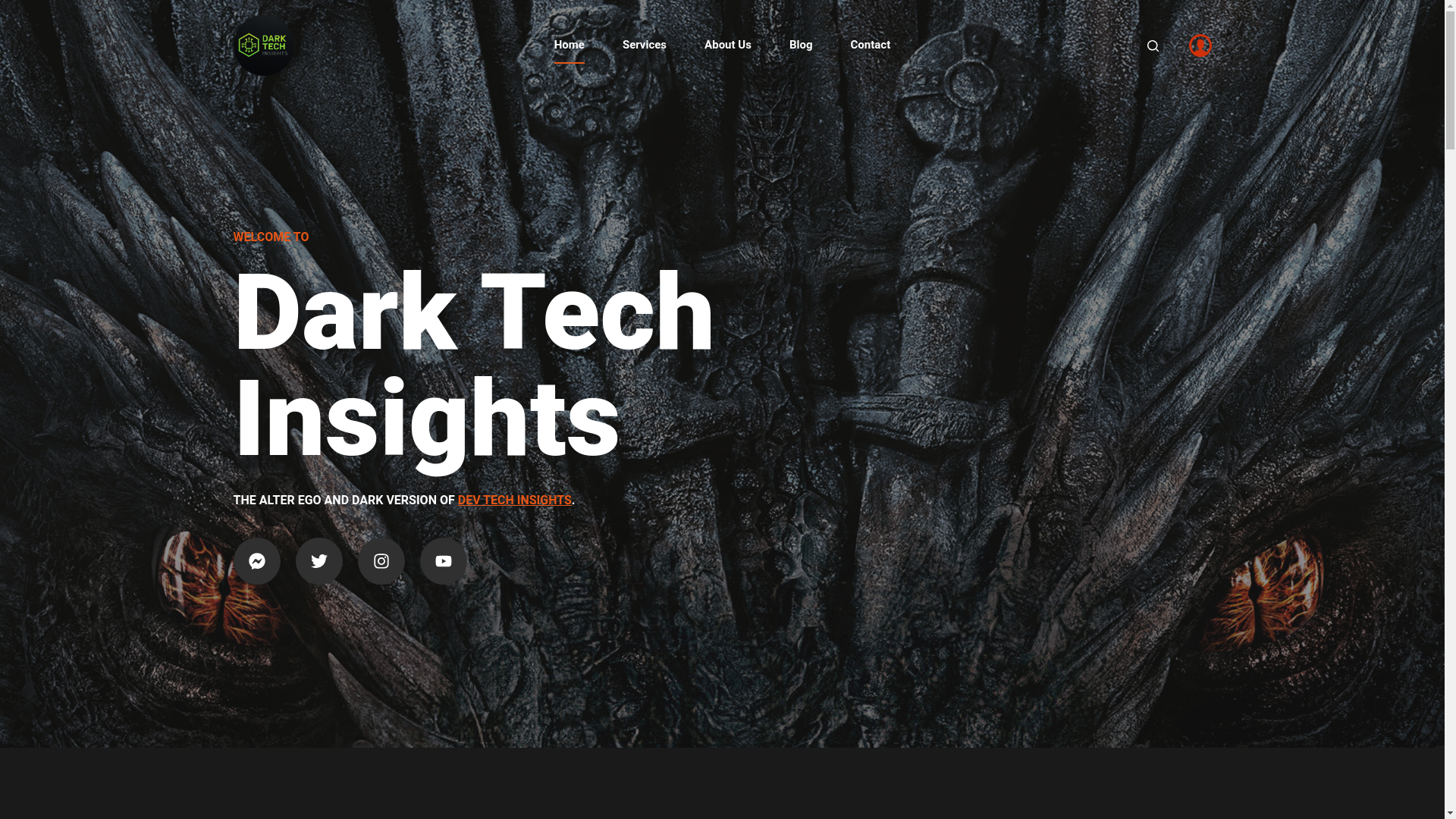 website screenshot of https://darktechinsights.com/