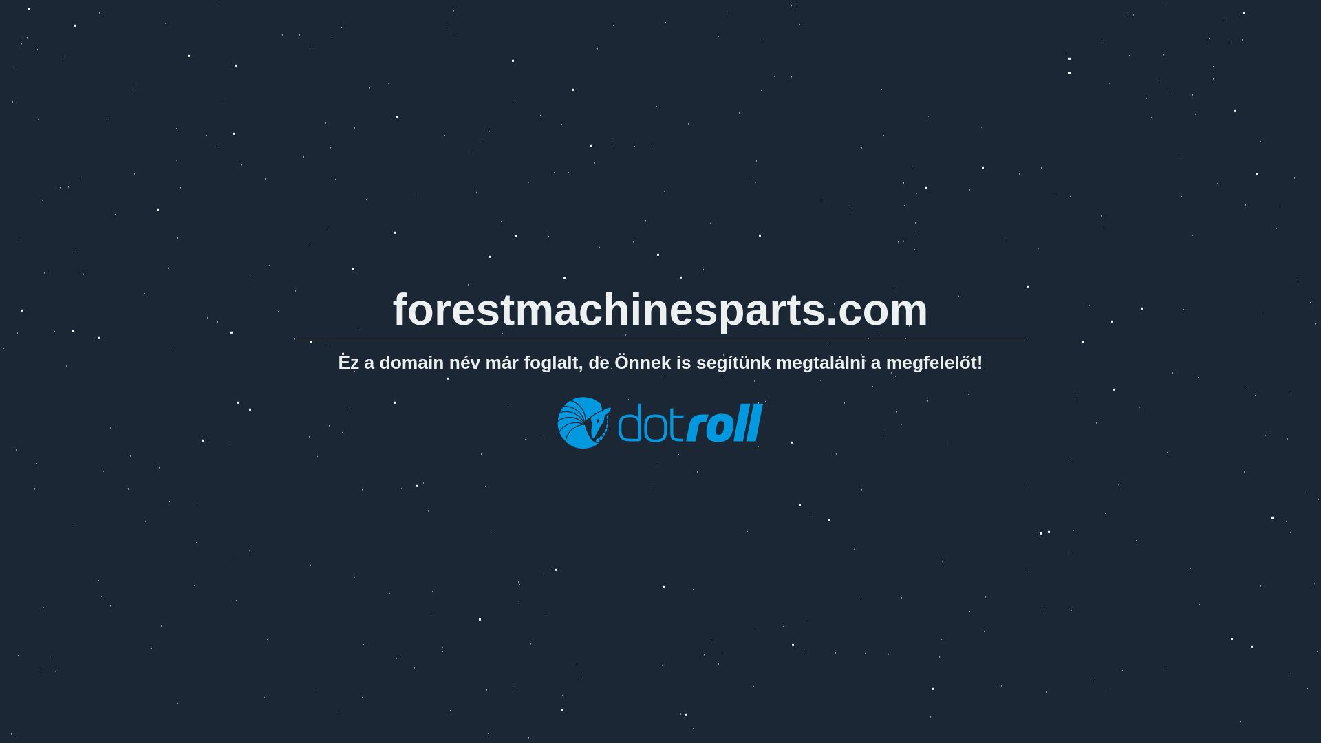 website screenshot of https://forestmachinesparts.com/