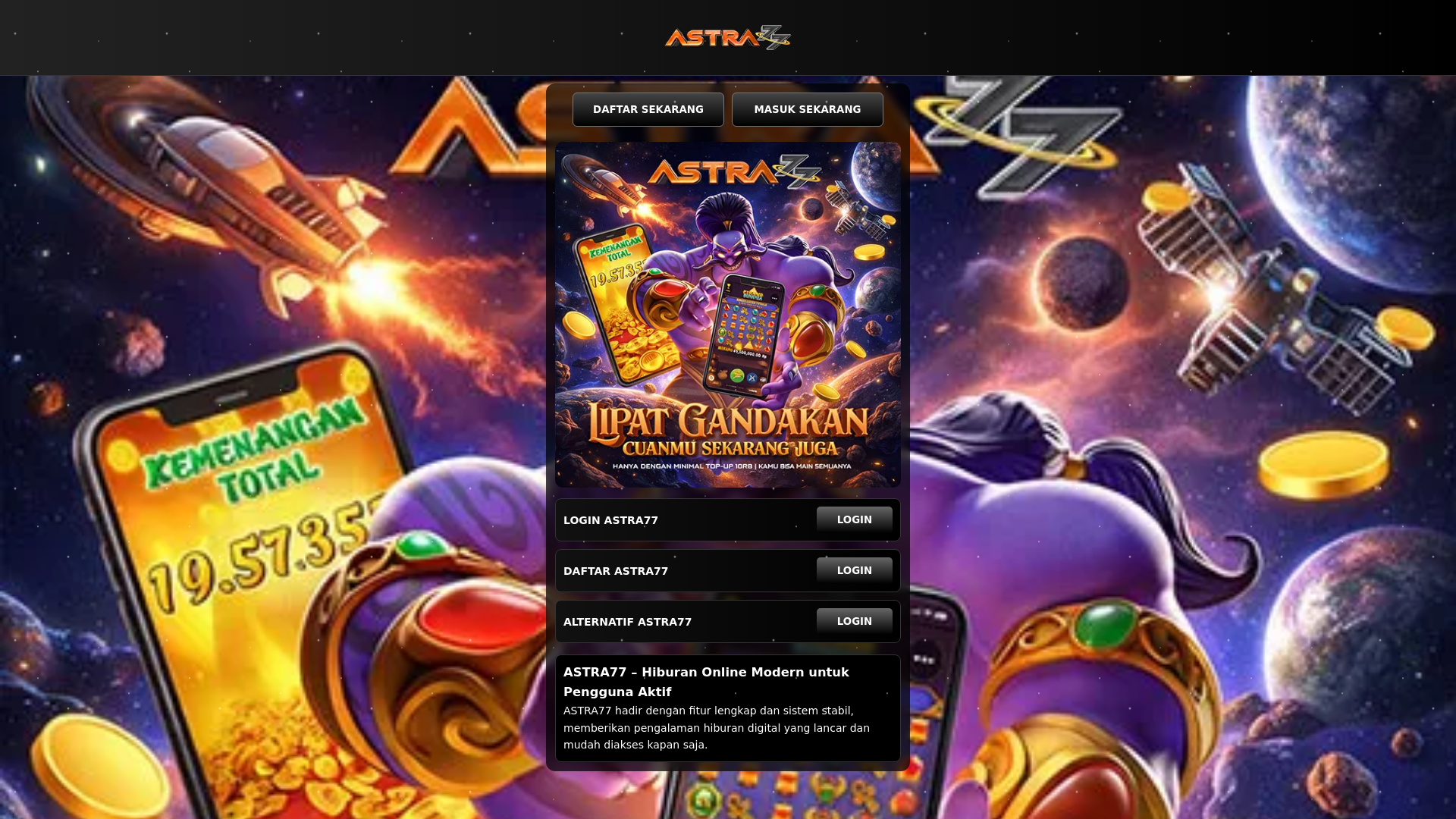 website screenshot of https://amp-astra77it.pages.dev/