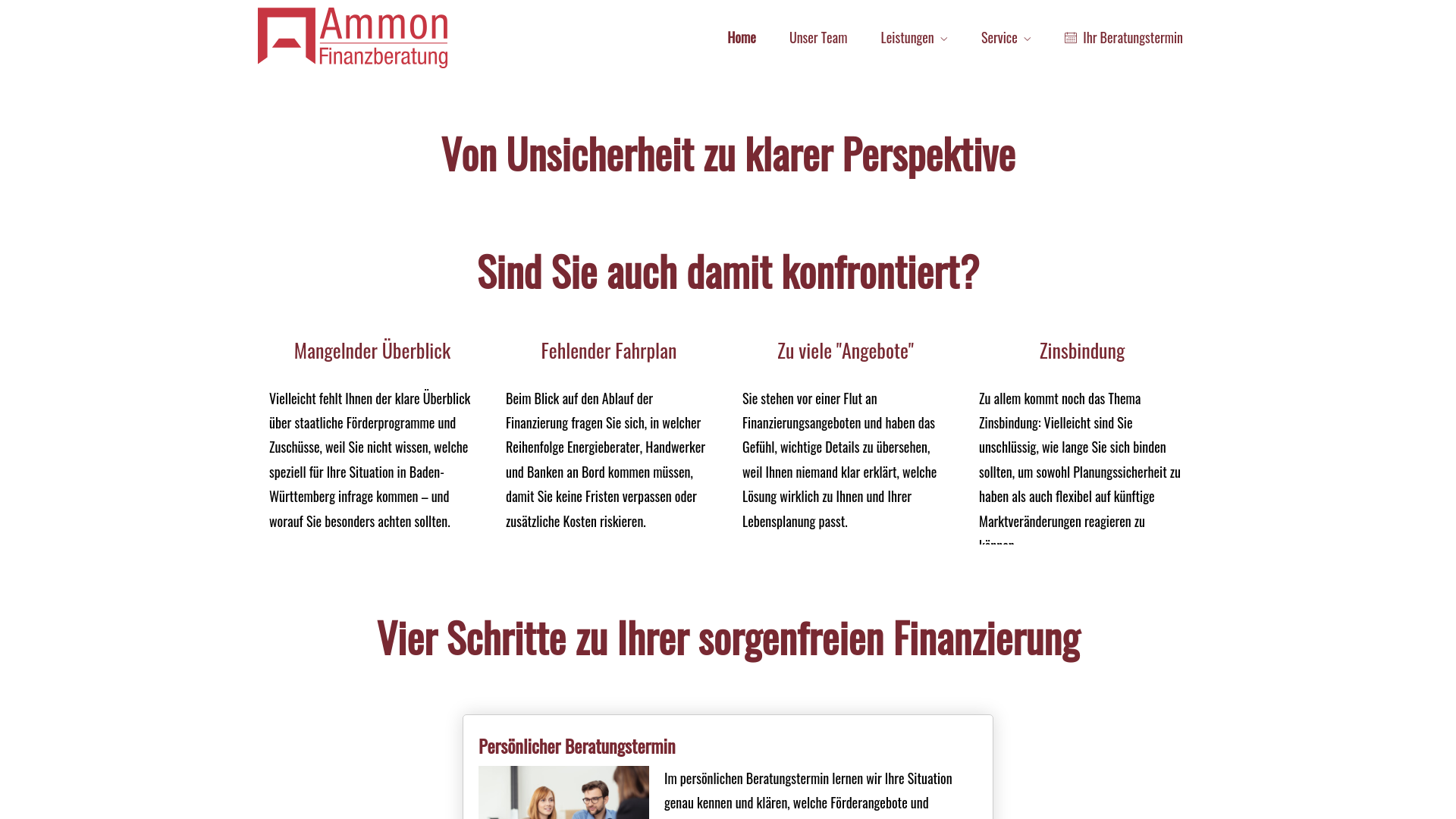 website screenshot of https://stillerhorizontweg.com