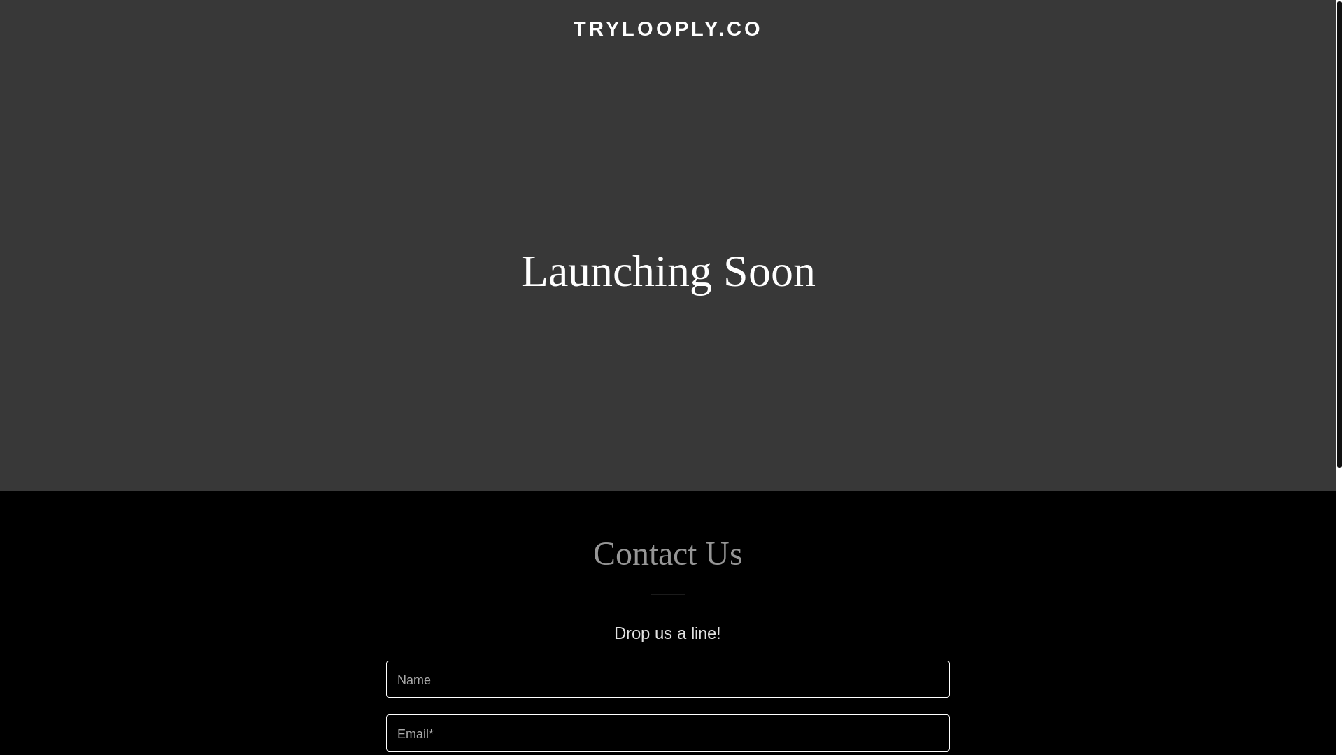 website screenshot of https://trylooply.co/