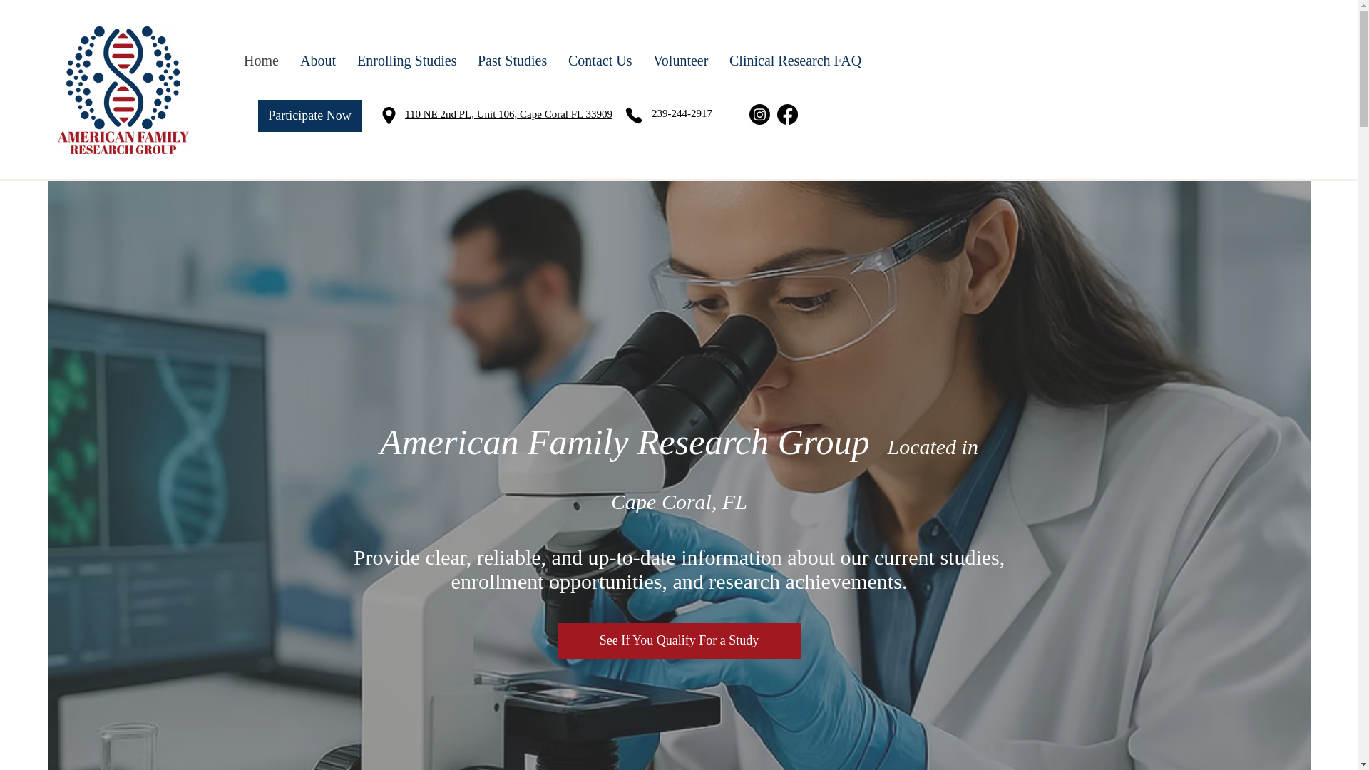 website screenshot of https://americanfamilyresearchgroup.org/