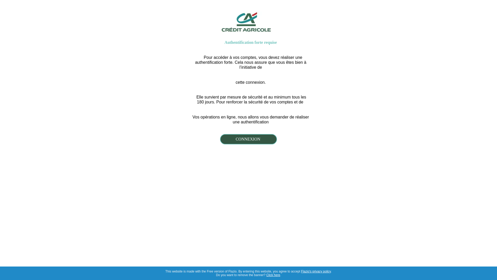 website screenshot of https://onnectsloccs.flazio.de