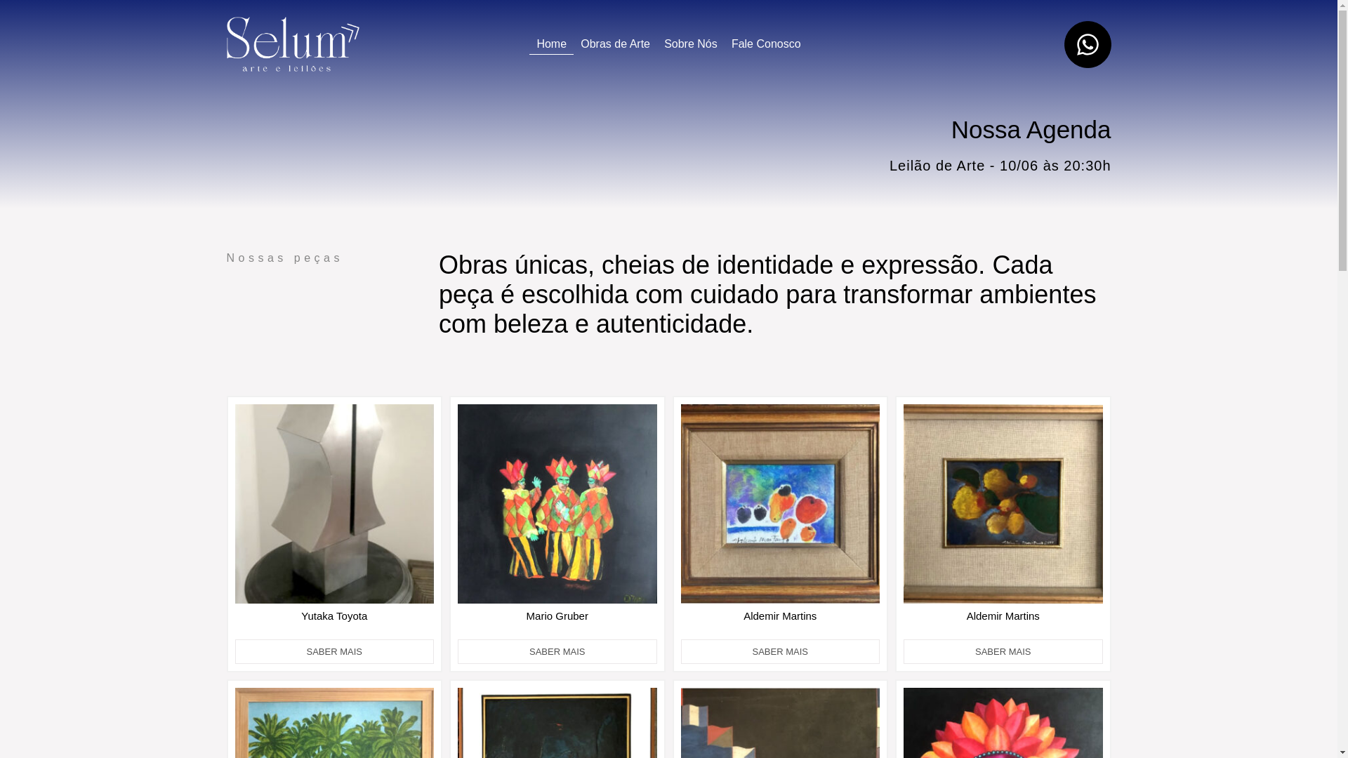 website screenshot of https://selumleiloes.com.br/